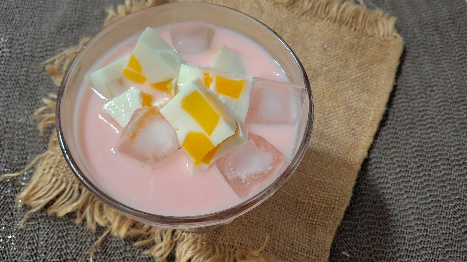 Es Puding Mangga  #JagaJantungVersiku