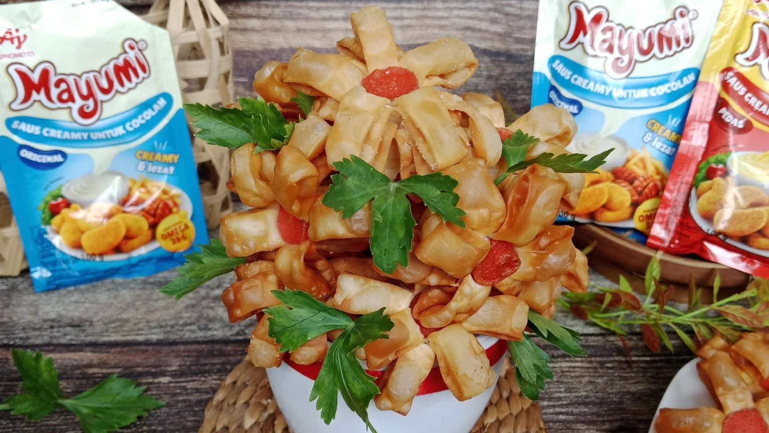 Flower Pangsit Goreng #CocolPakaiMayumi