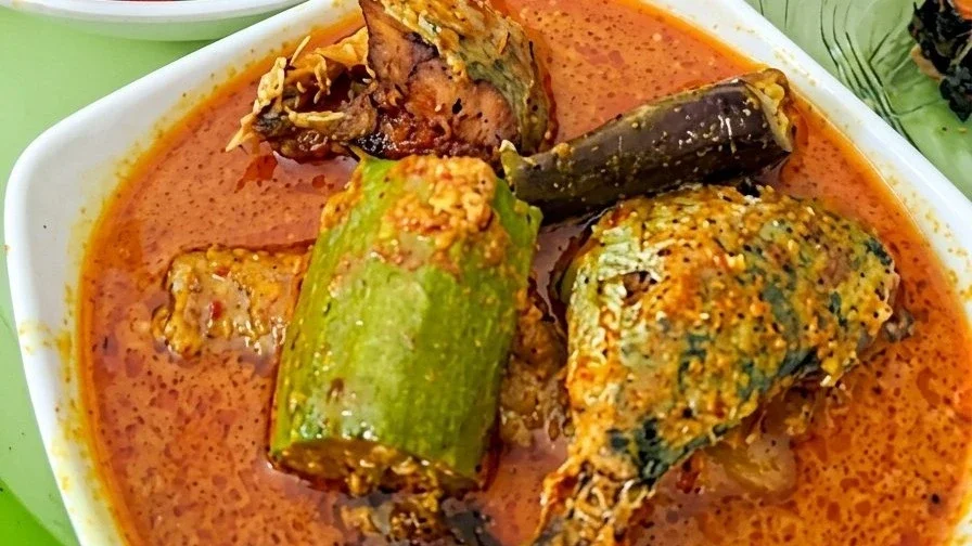 Gulai ikan dan terong