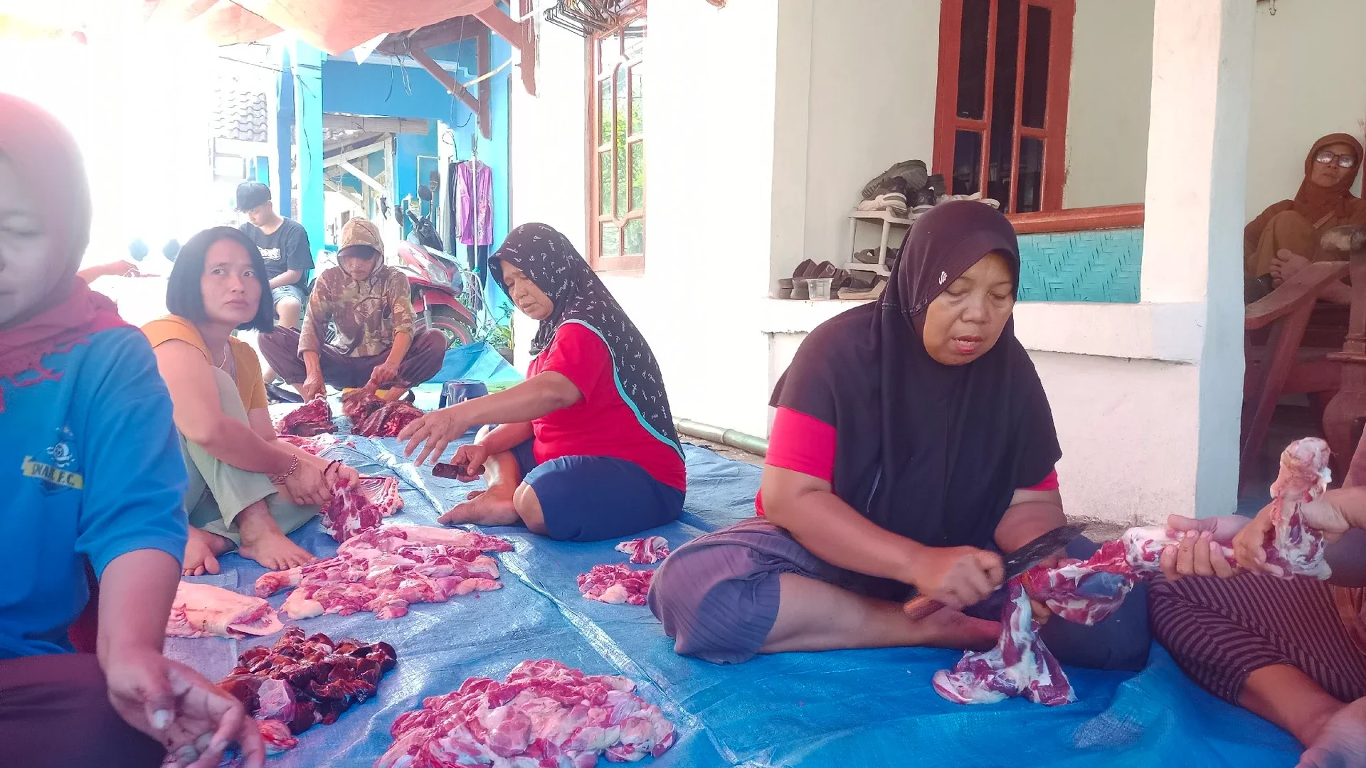 Guyub Rukun antar warga #MaknaIduladha