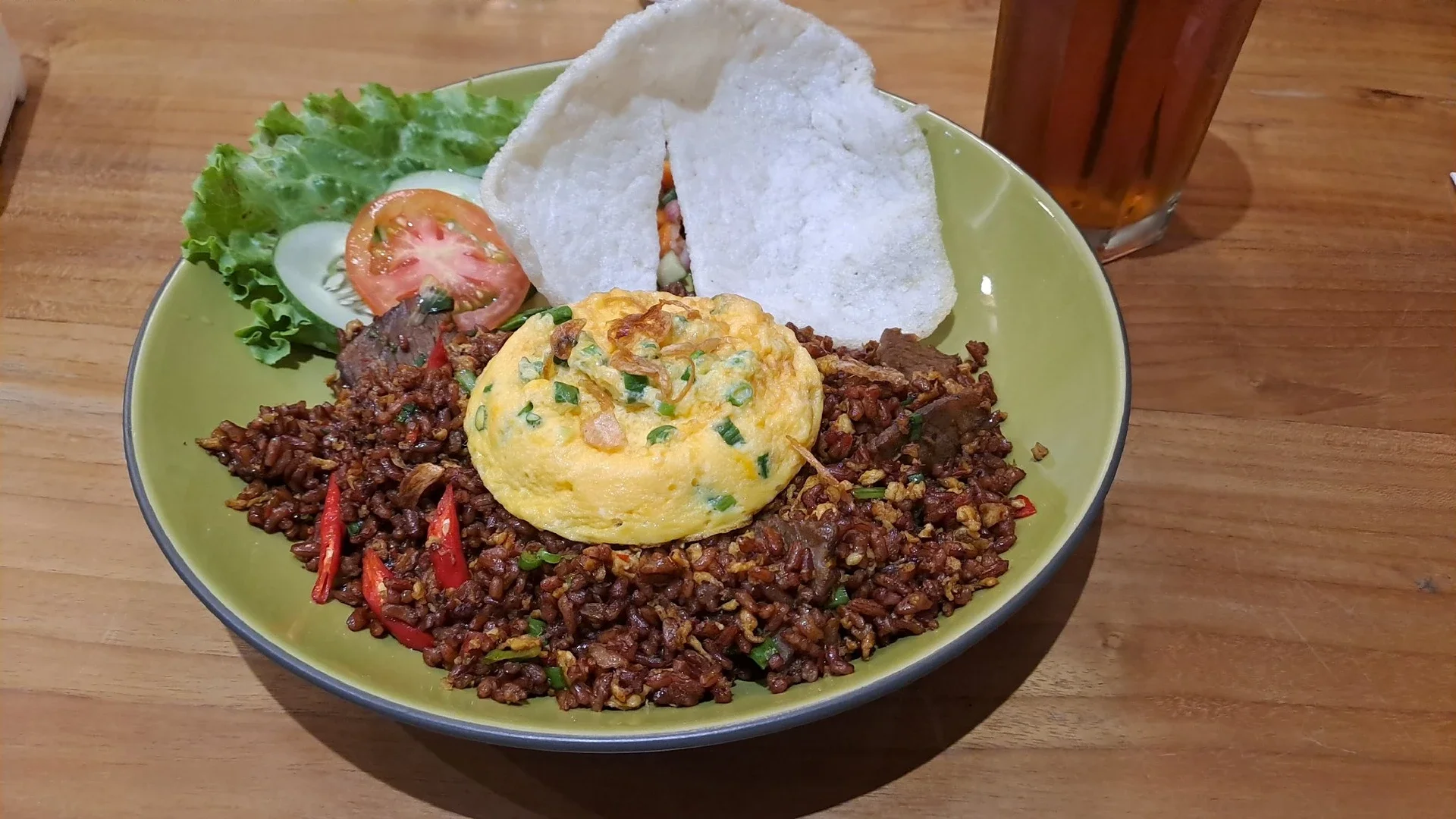 #IsiPiringmuHariIni Nasi Merah Goreng