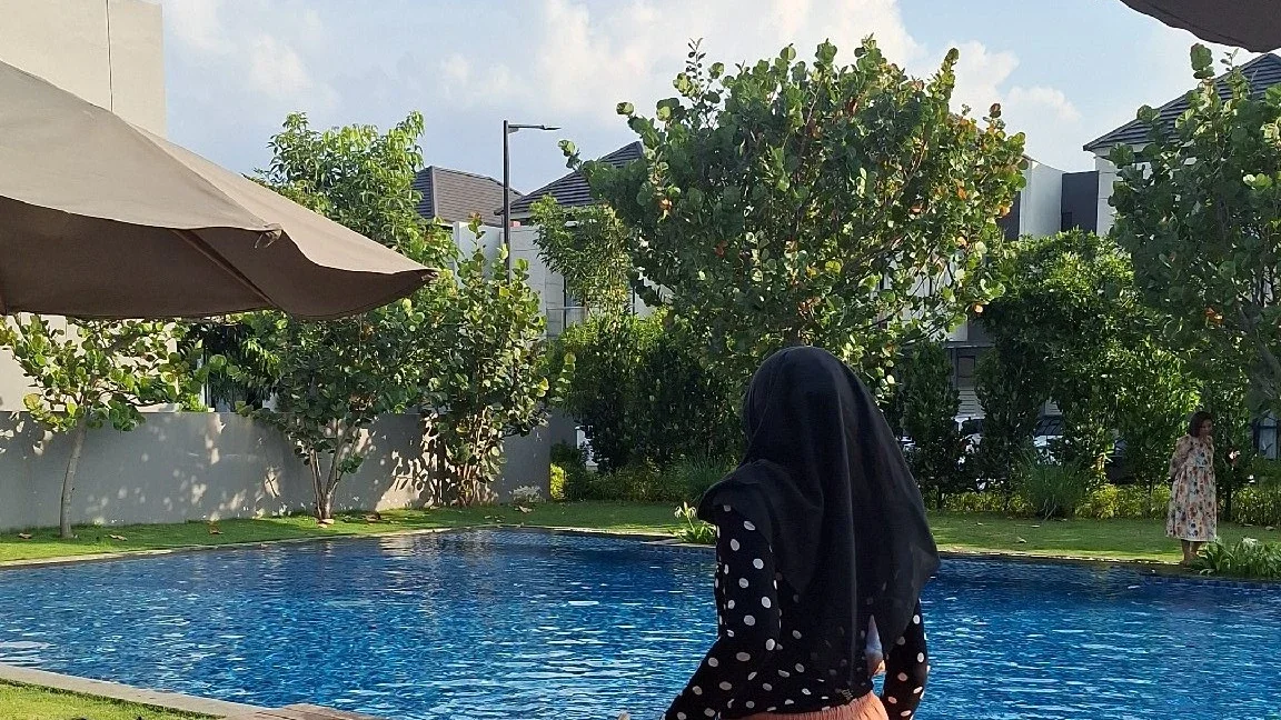 #JagaJantungVersiku Berenang