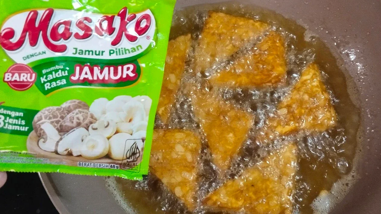 #JagaJantungVersiku Kurangi Garam & Goreng Tempe Pakai Kaldu Jamur