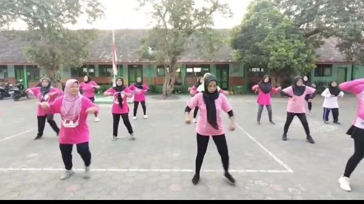 #JagaJantungVersiku olahraga bersama