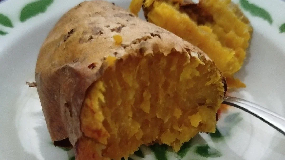 #JagaJantungVersiku Sarapan Ubi Panggang