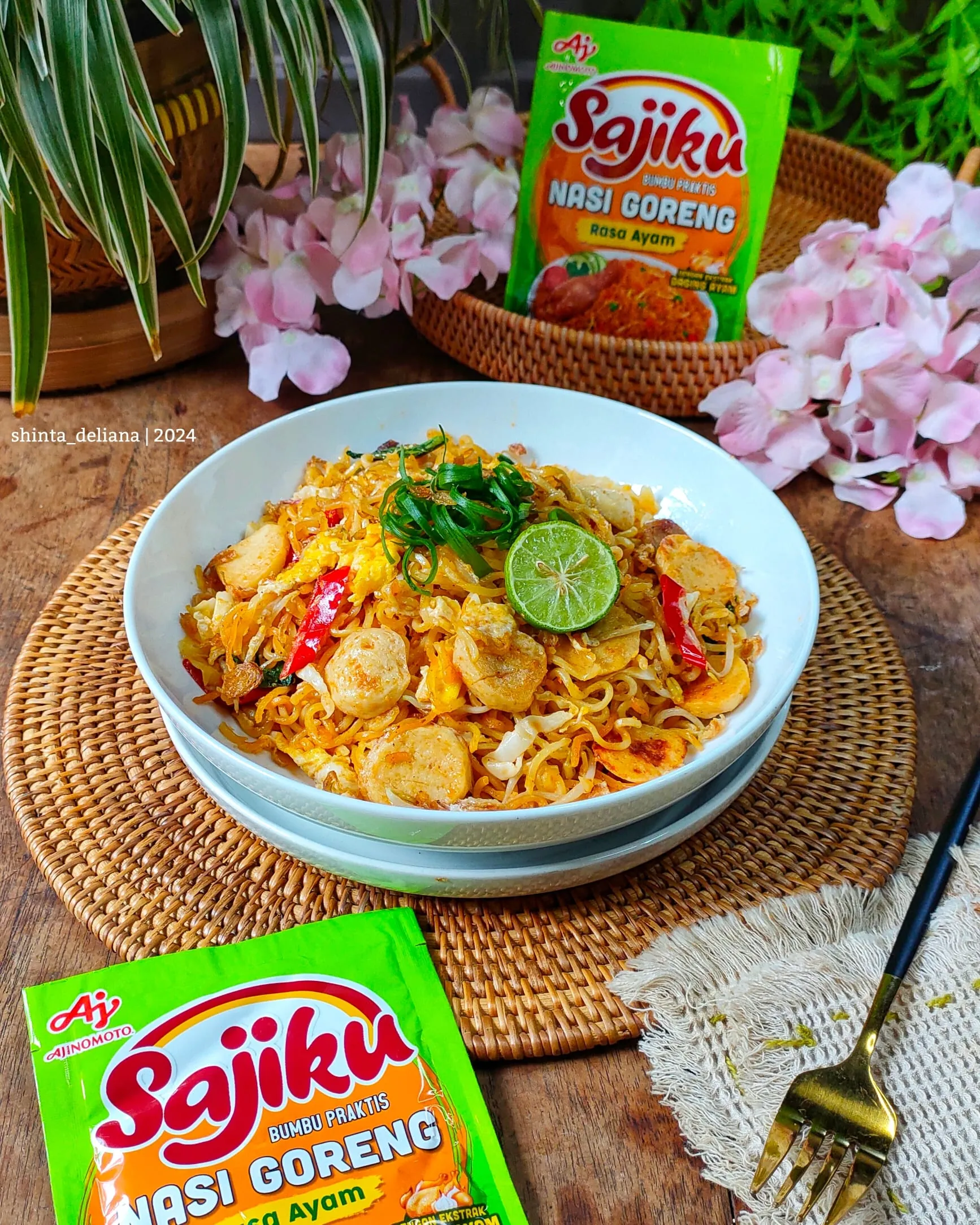 Recook Mie goreng mamak malaysia
