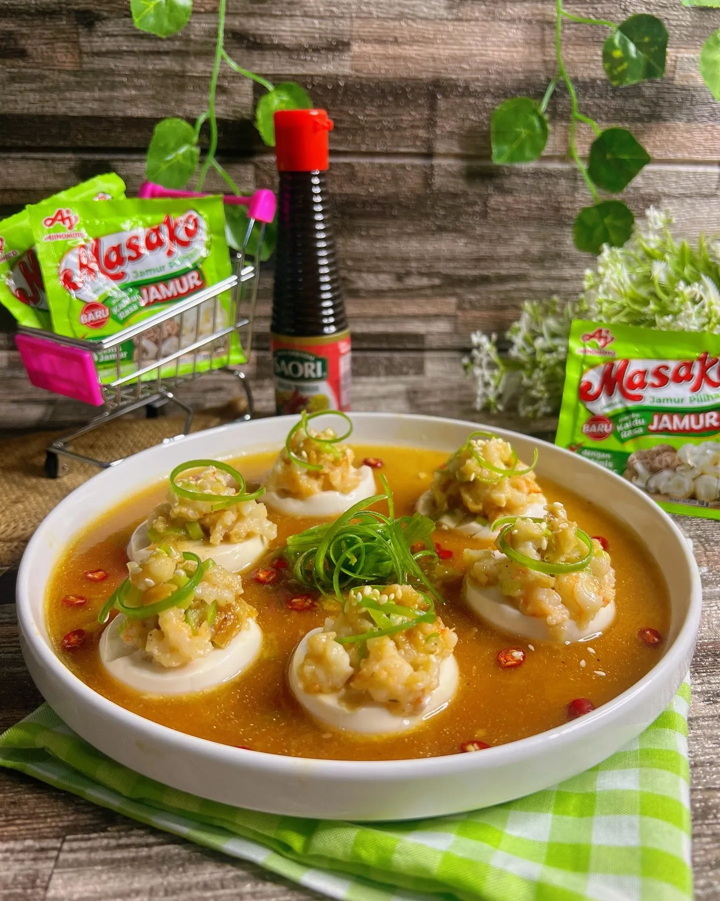 Recook SHRIMP STEAM TOFU ala Chef Devy