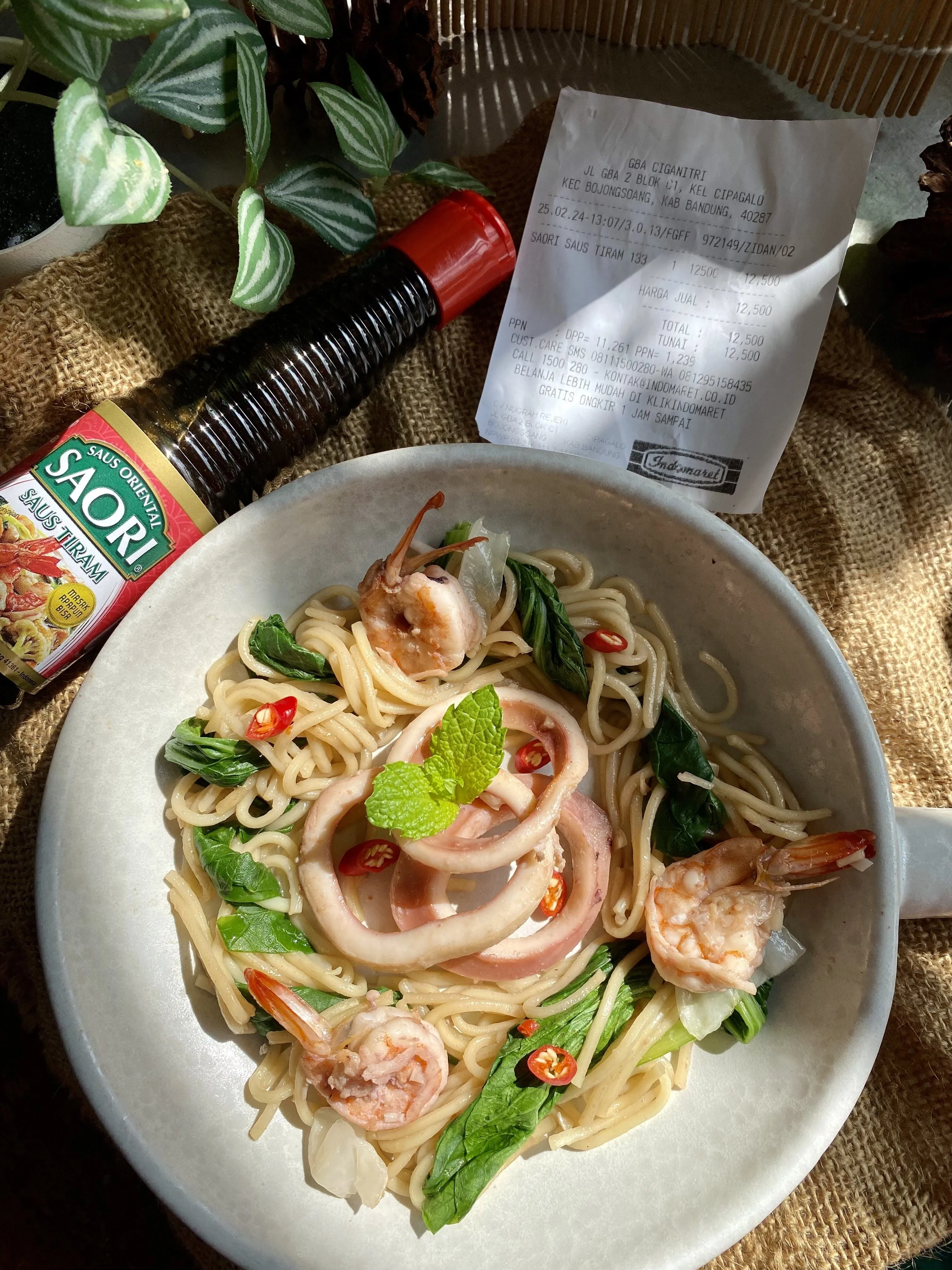 Recook Mie Goreng Seafood Ala SAORI