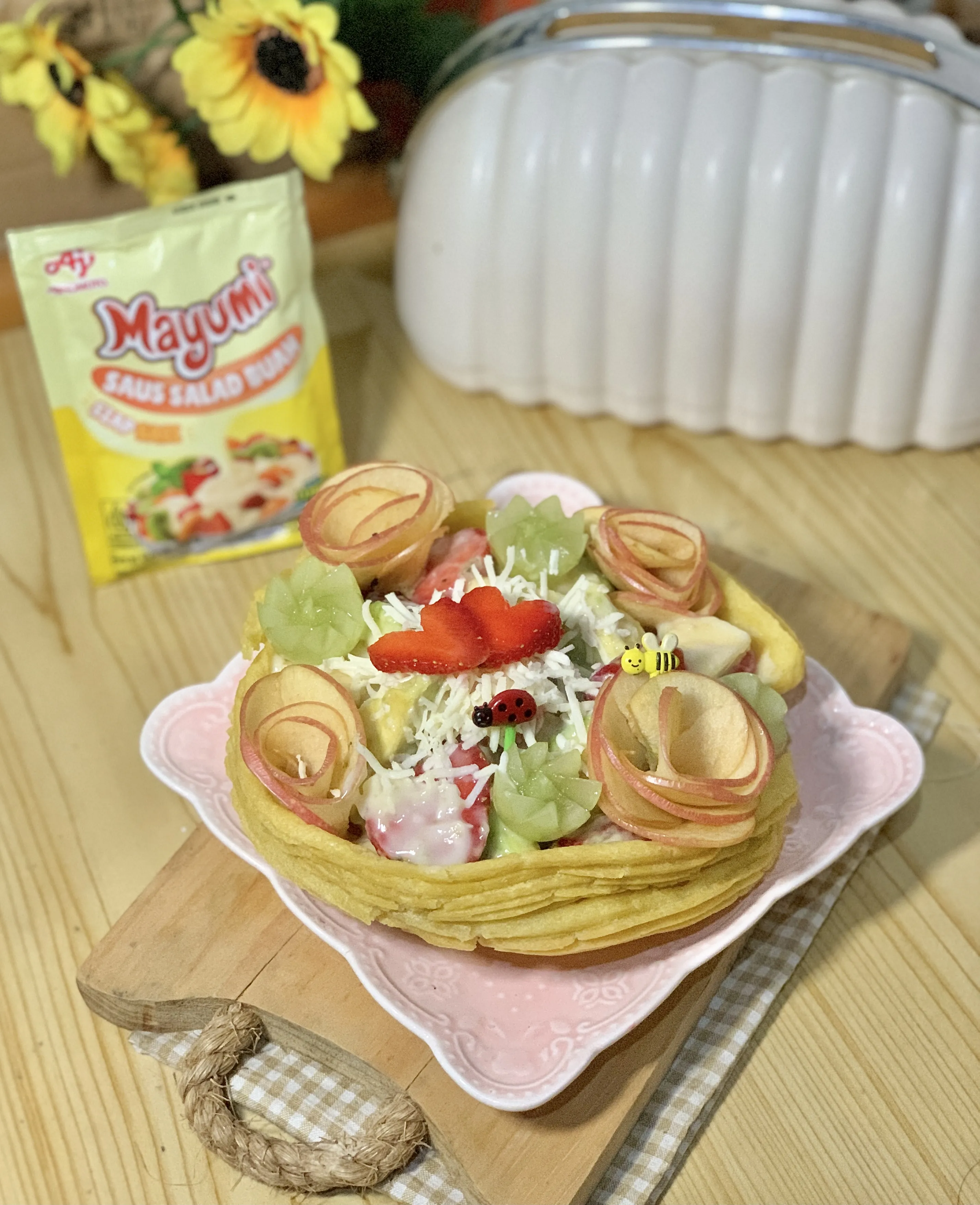 Recook Salad Buah Happy Mayumi® ala Mami Abe