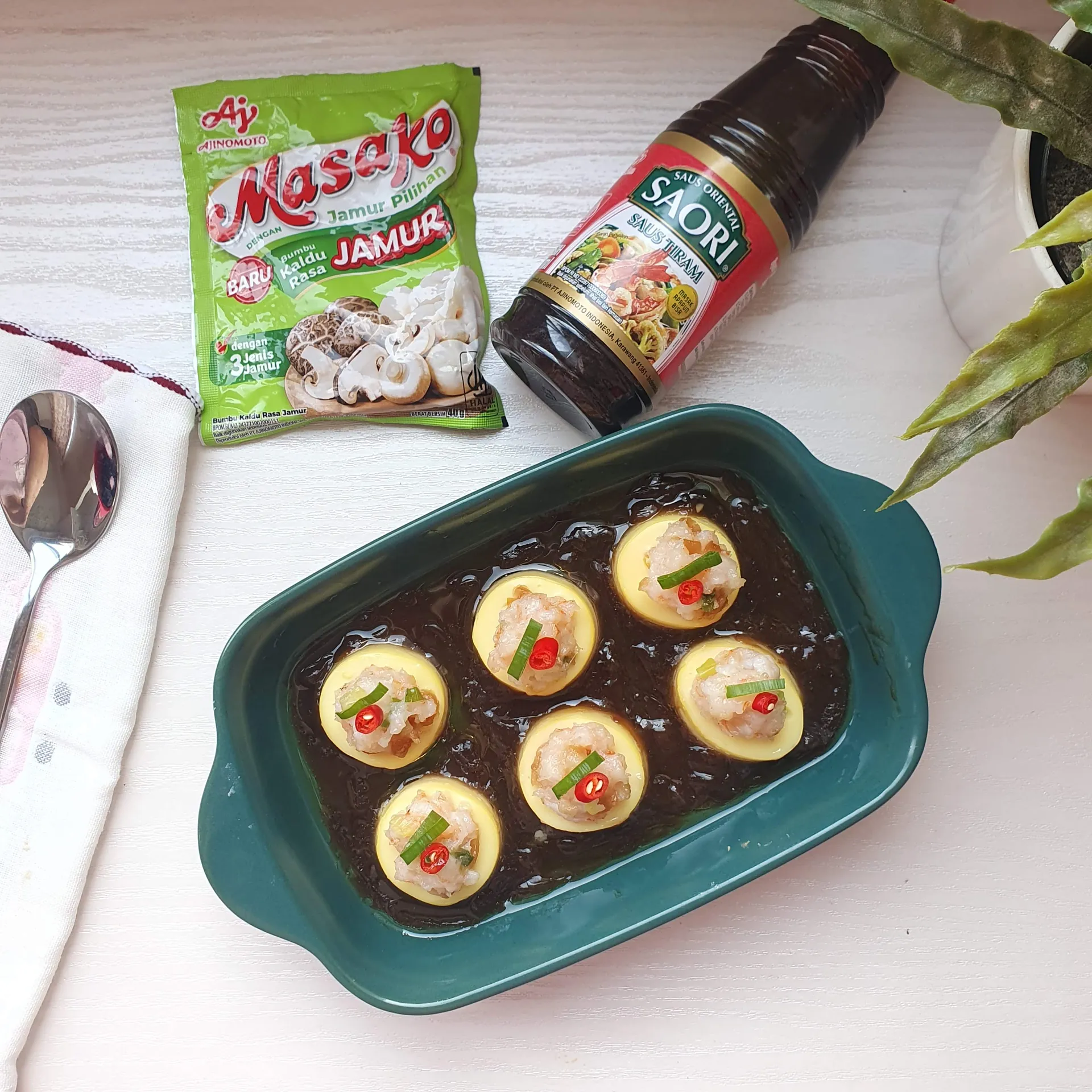 Recook SHRIMP STEAM TOFU ala Chef Devy