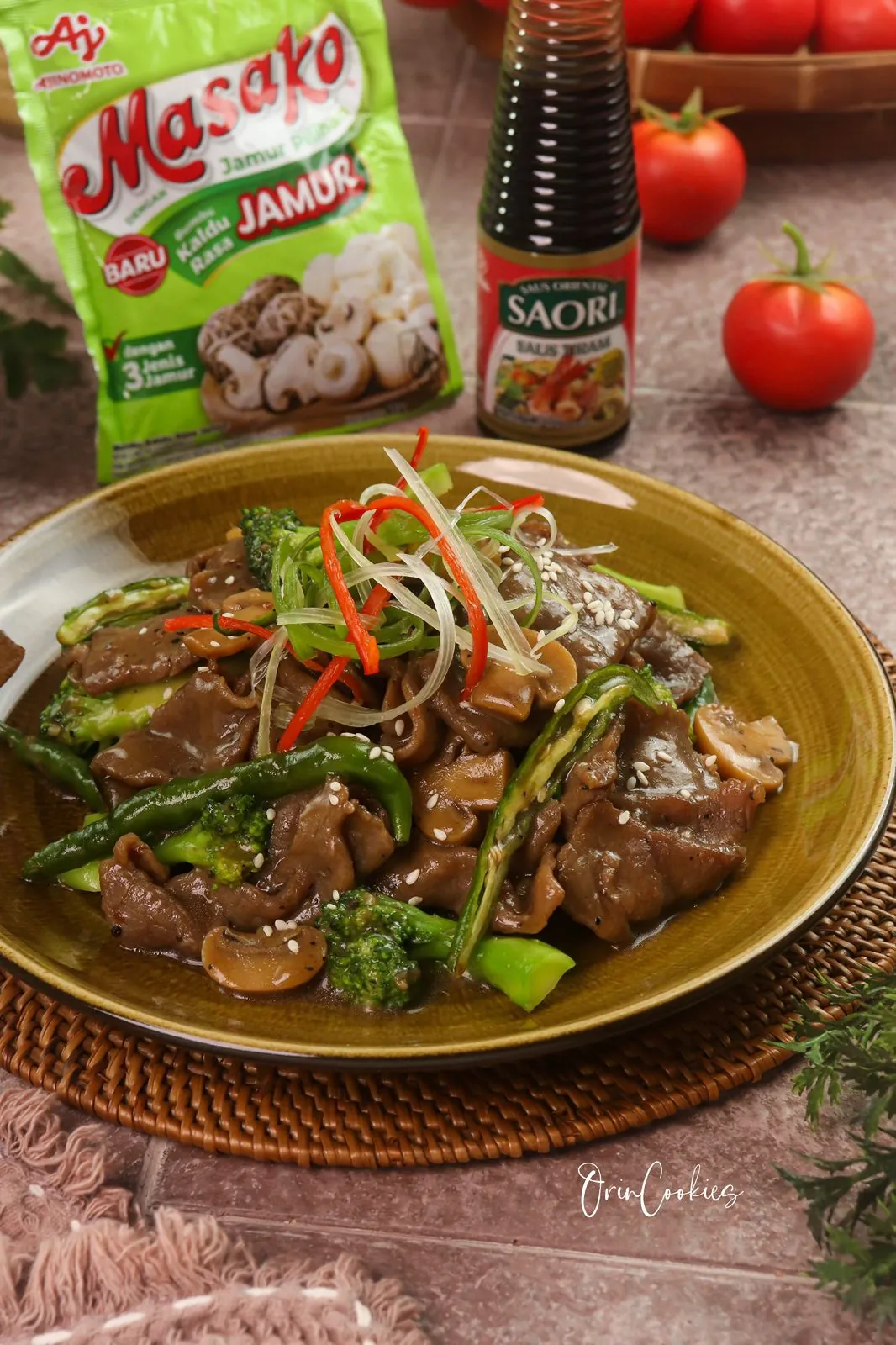 Recook Tumis Daging Cah Brokoli Ala Mami Shireen