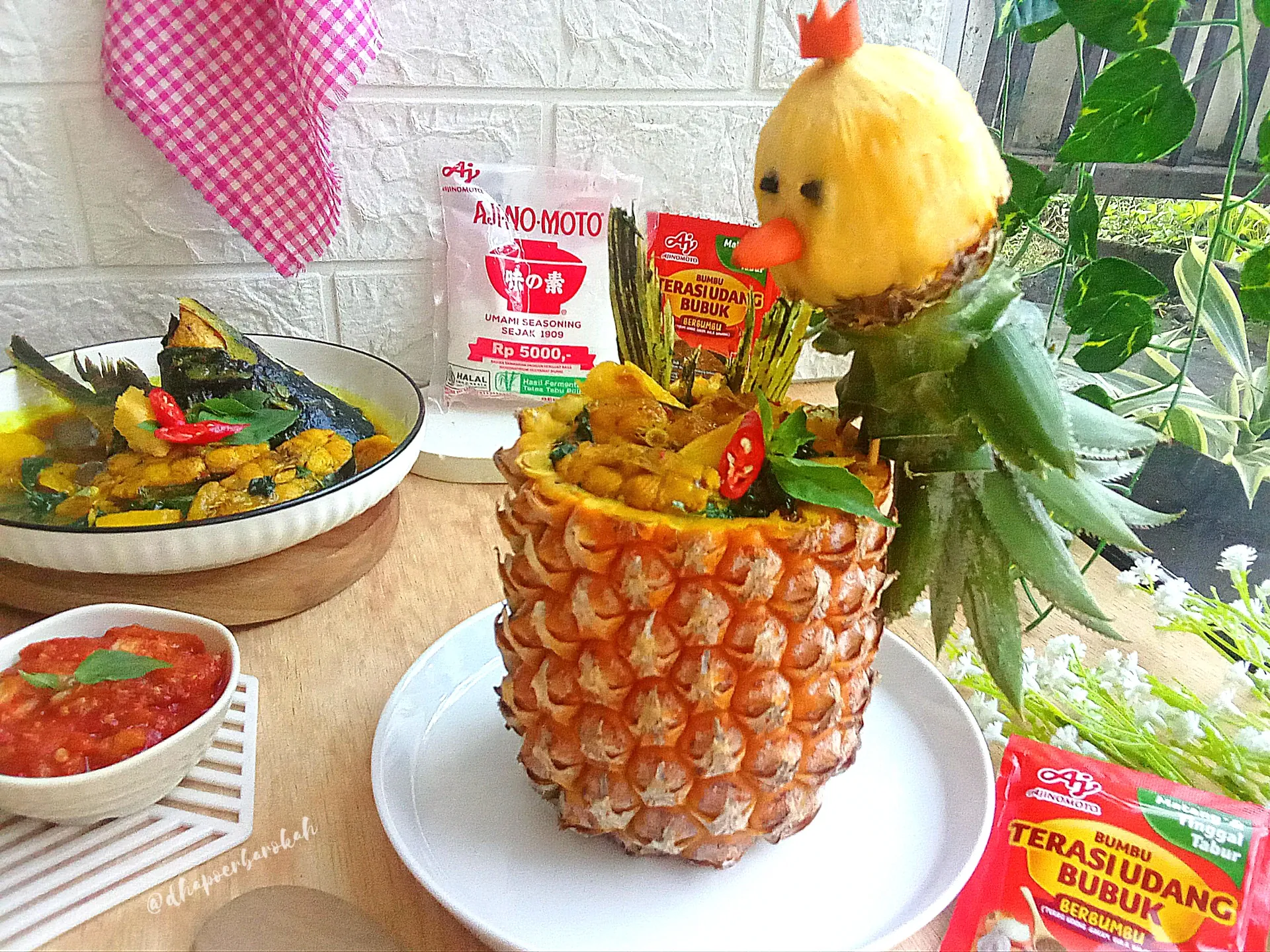 Recook Pindang Patin Sambal Nanas ala AJI-NO-MOTO®