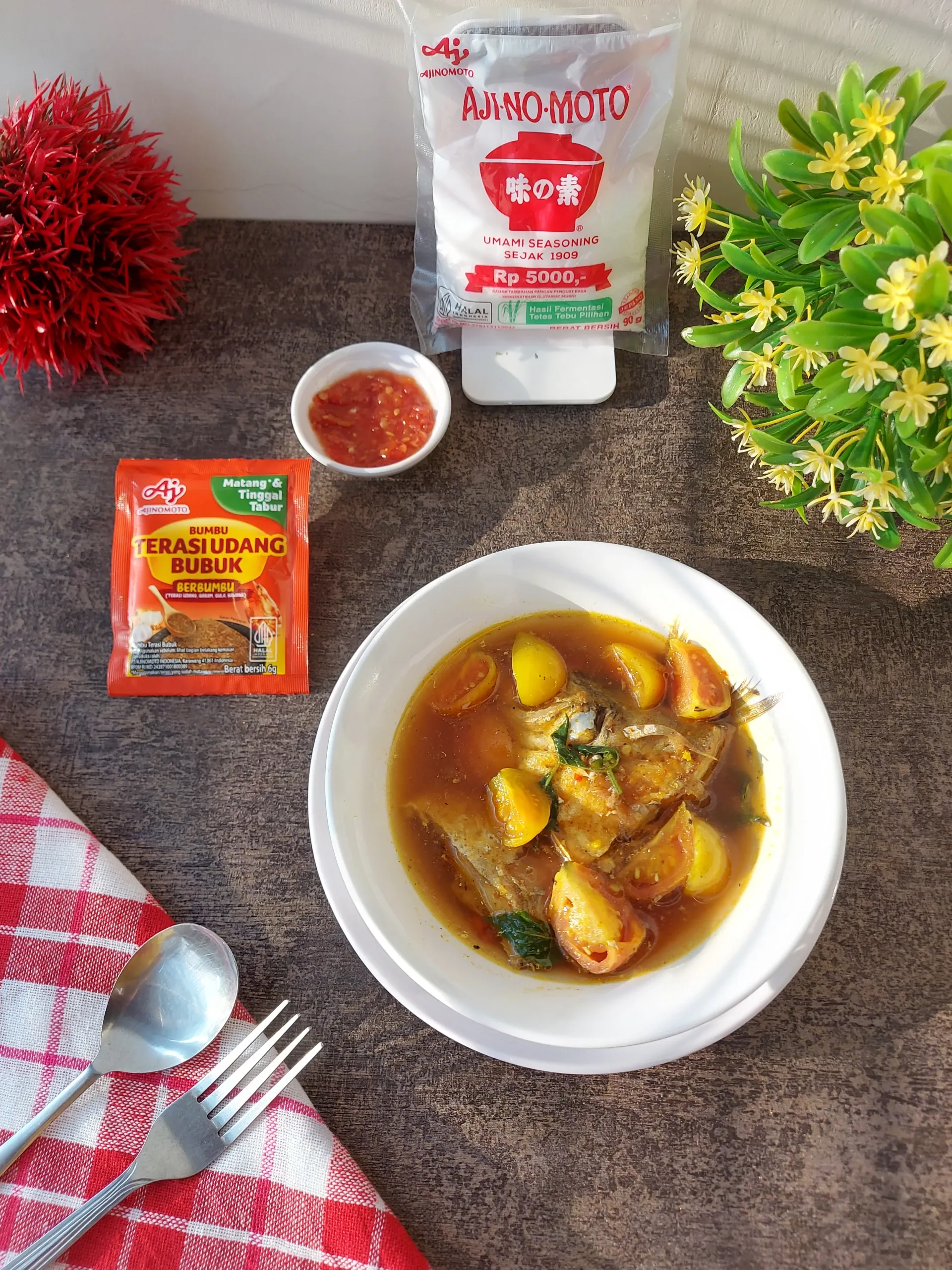 Recook Pindang Patin Sambal Nanas Ala Aji-No-Mo-To