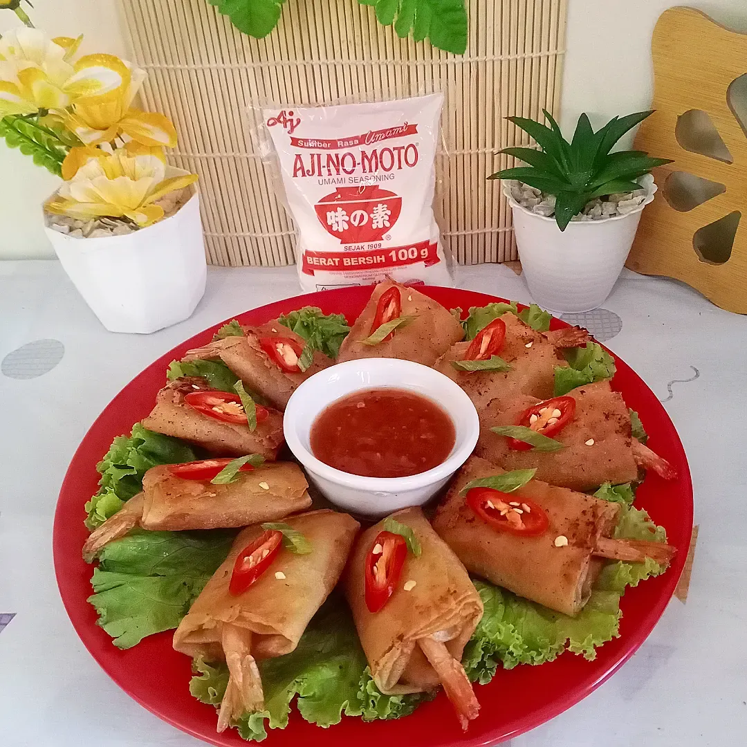 Recook Spring Roll Prawns ala Chef Jesslyn