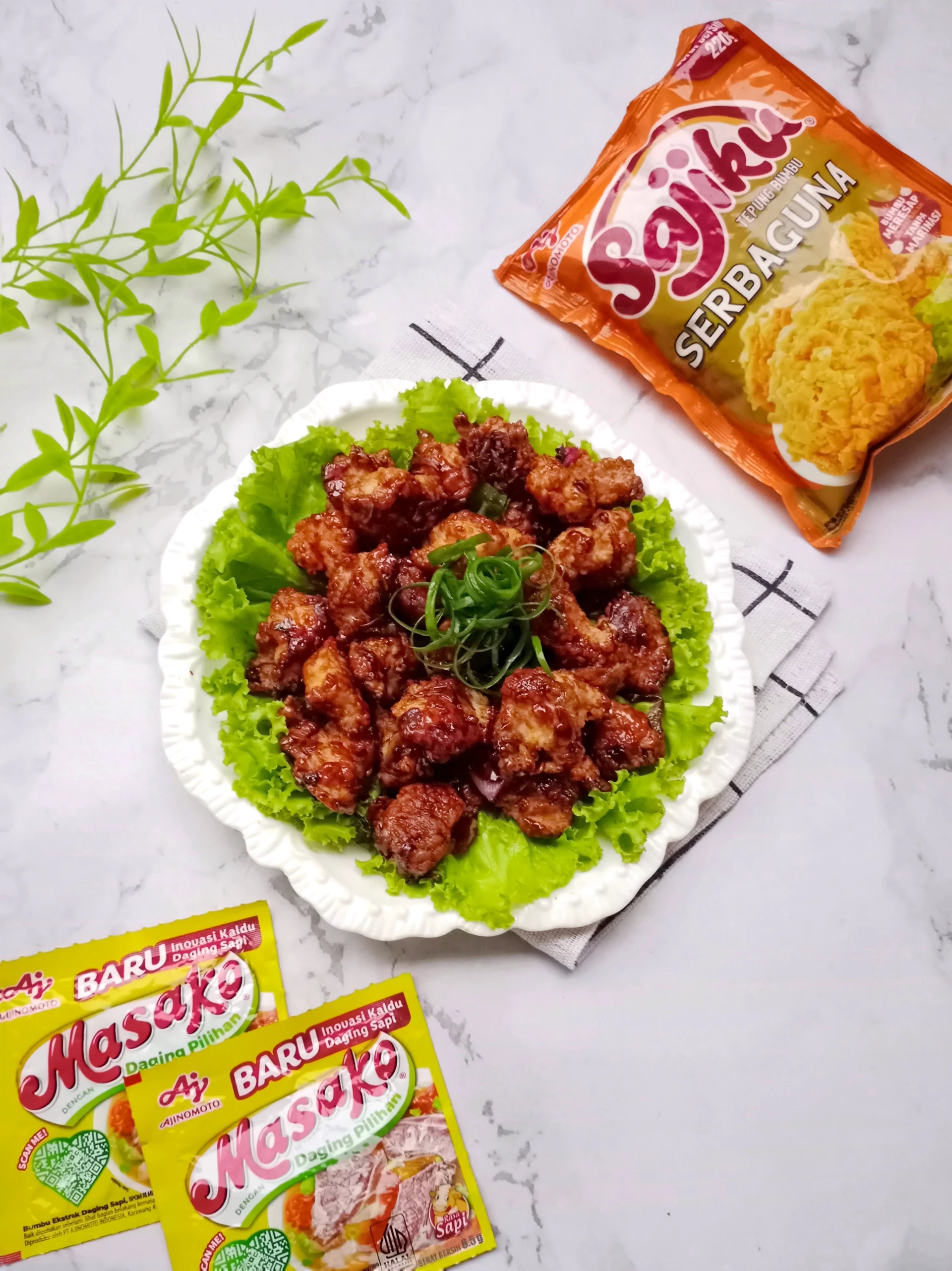Recook Ayam Popcorn Crispy Manis ala Sajiku®