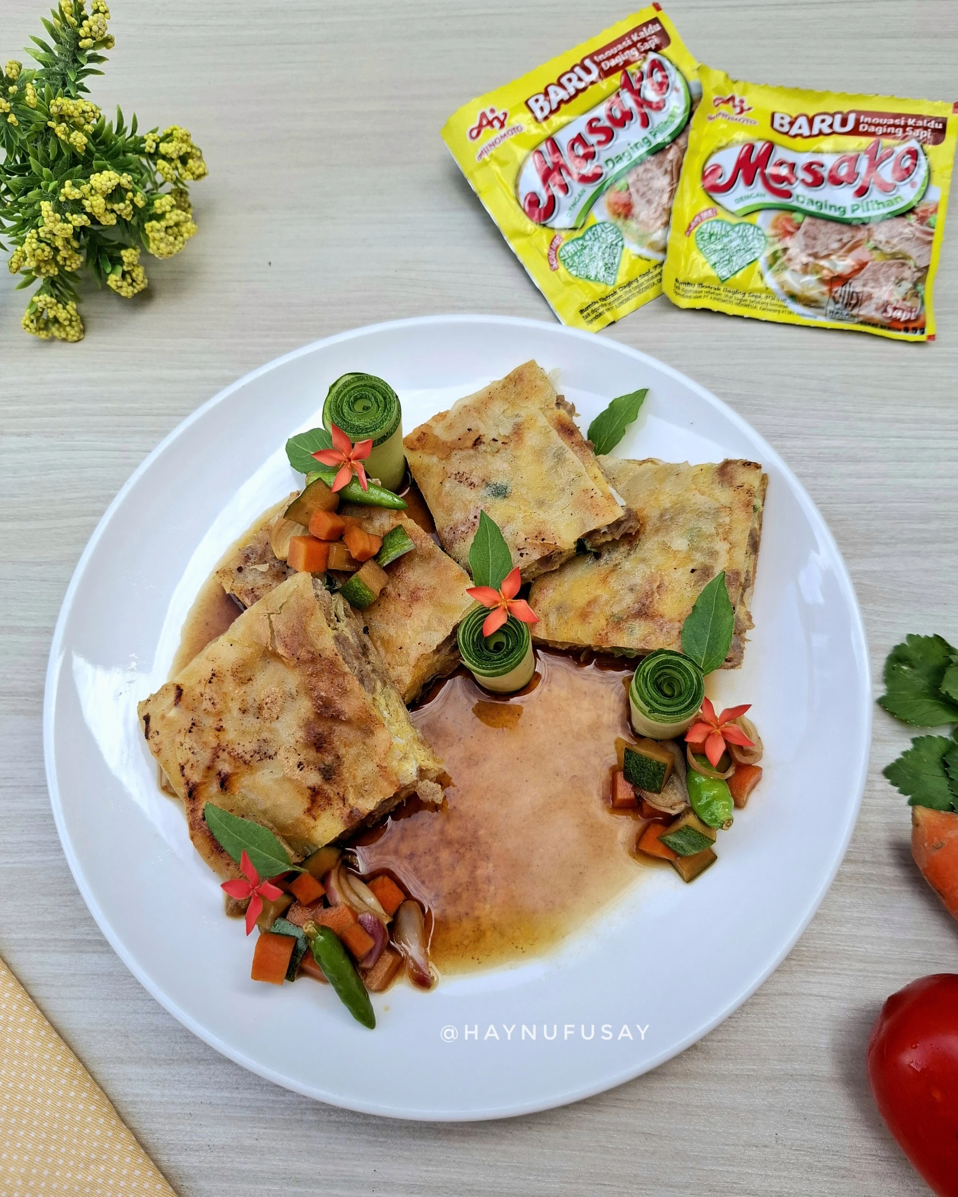 Recook Martabak Telur ala Masako®