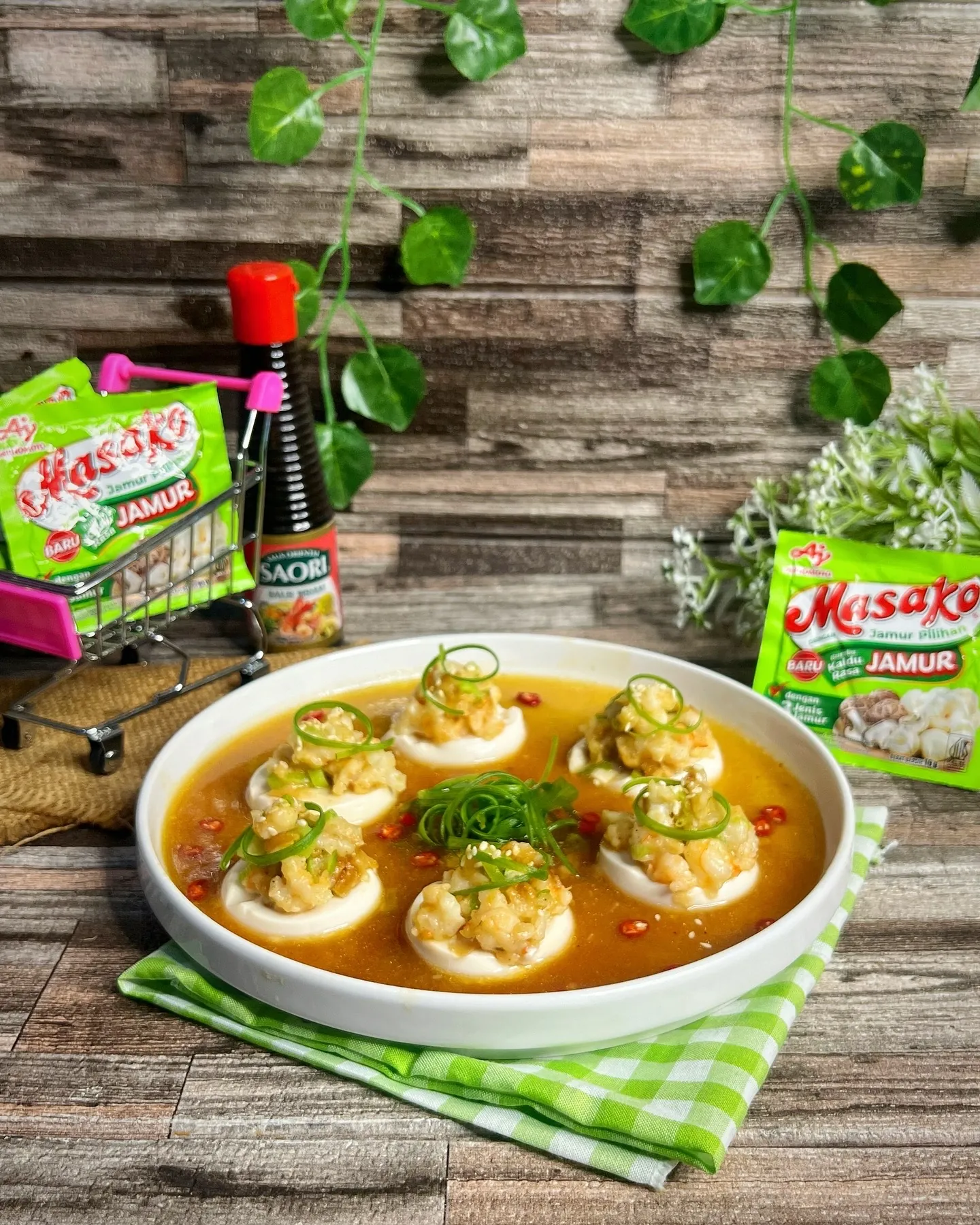 Recook SHRIMP STEAM TOFU ala Chef Devy