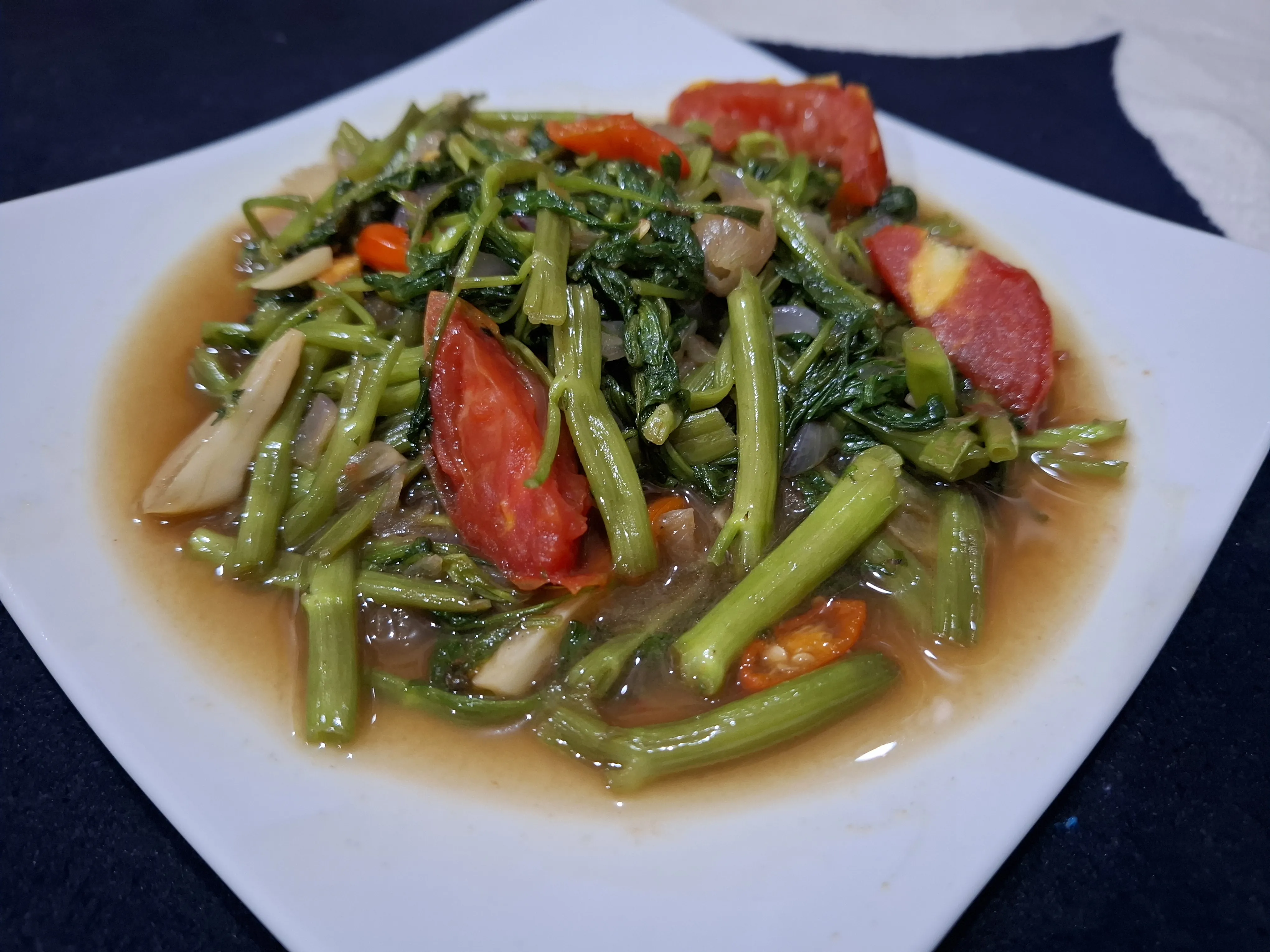 Recook TUMIS KANGKUNG TERASI SAUS TIRAM