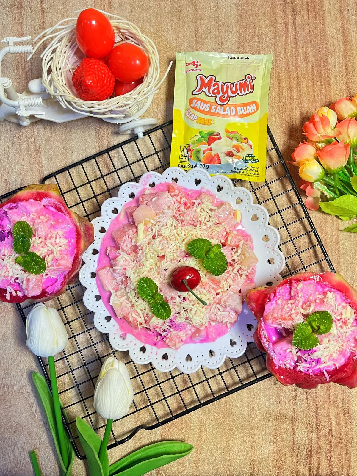 Recook Salad Buah Happy Mayumi Recook Challenge Ala Mami Abe