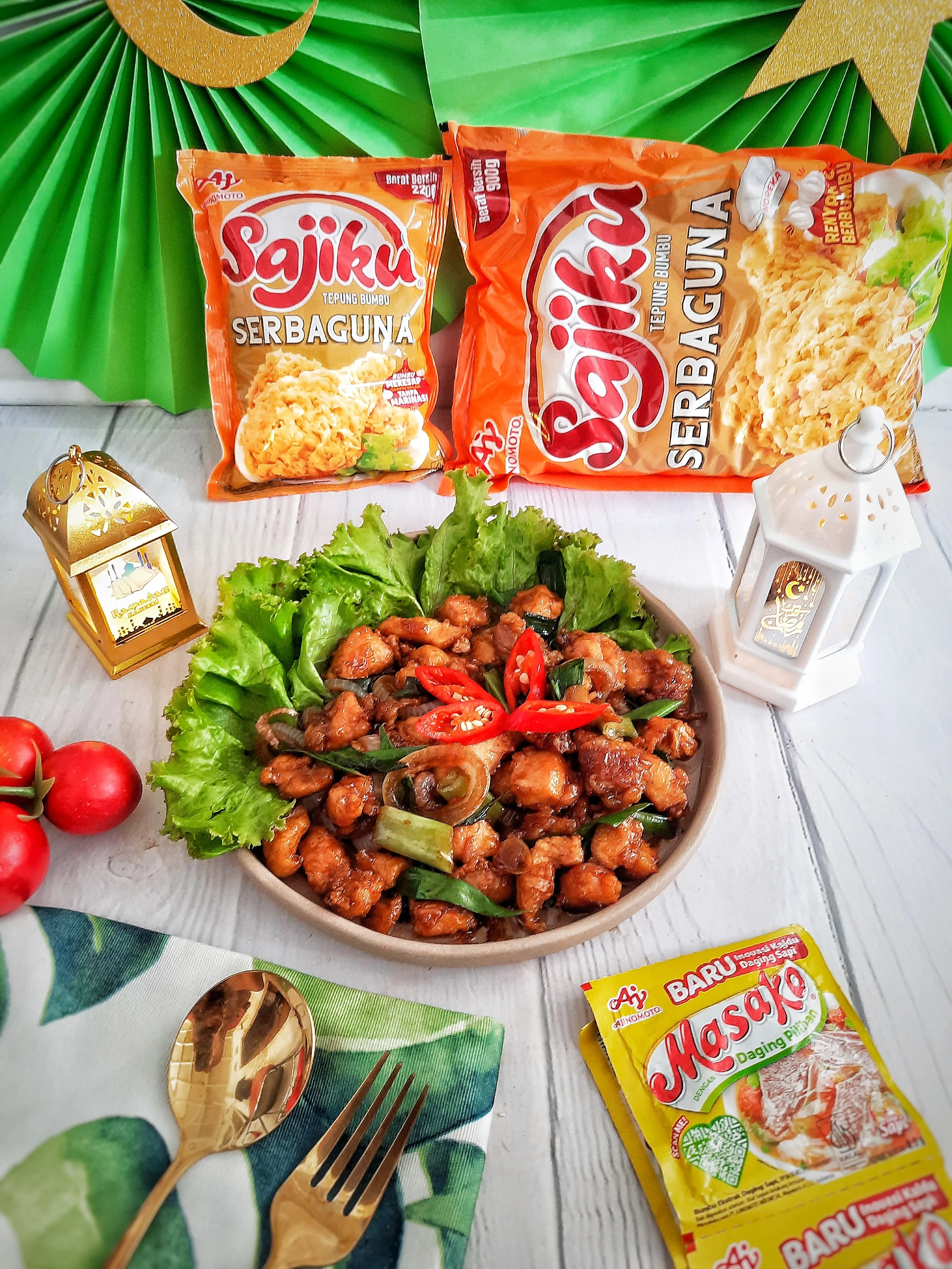 Recook Ayam Popcorn Crispy Manis ala Sajiku®