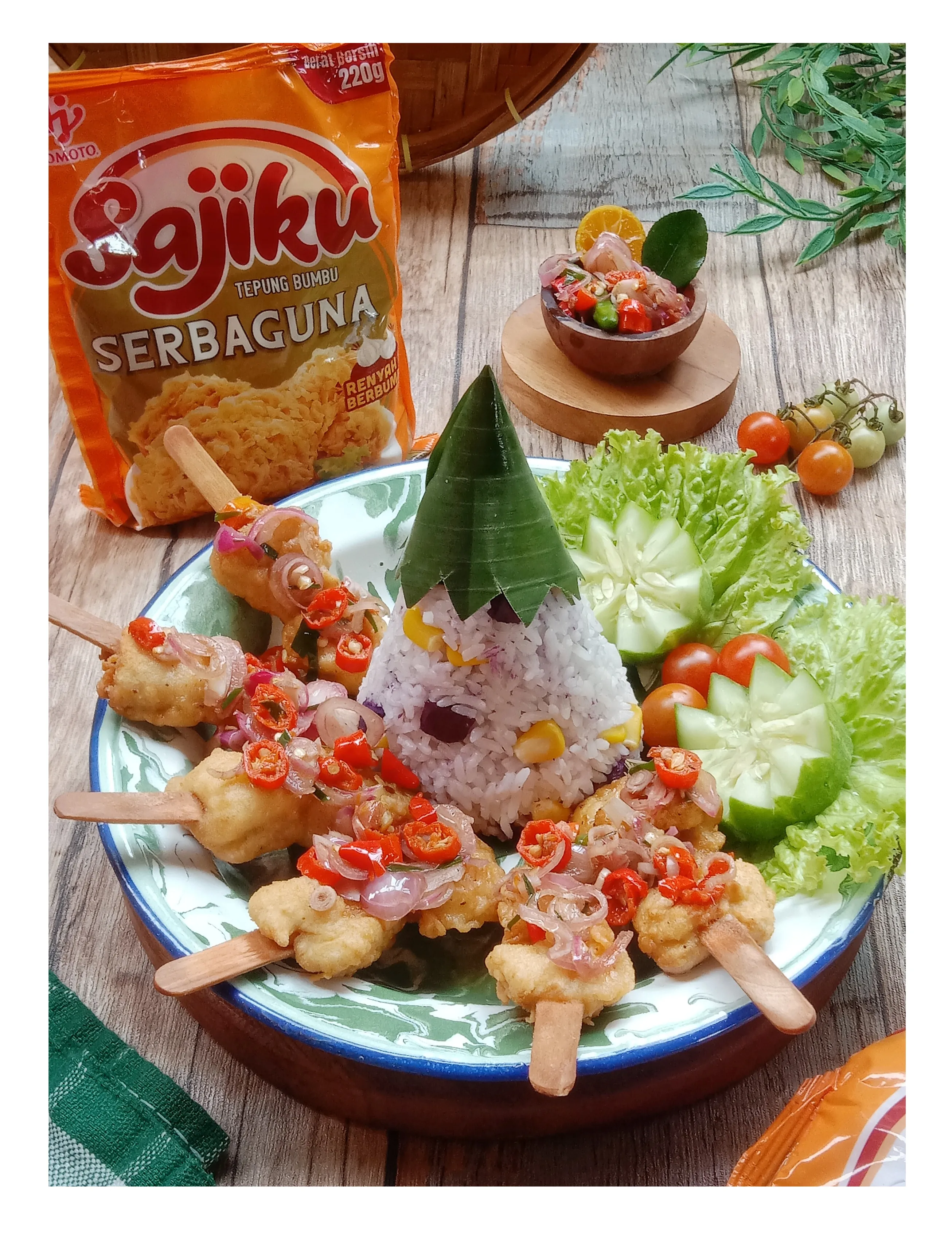 Recook Ayam Goreng Crispy 2 Bahan (Recook)