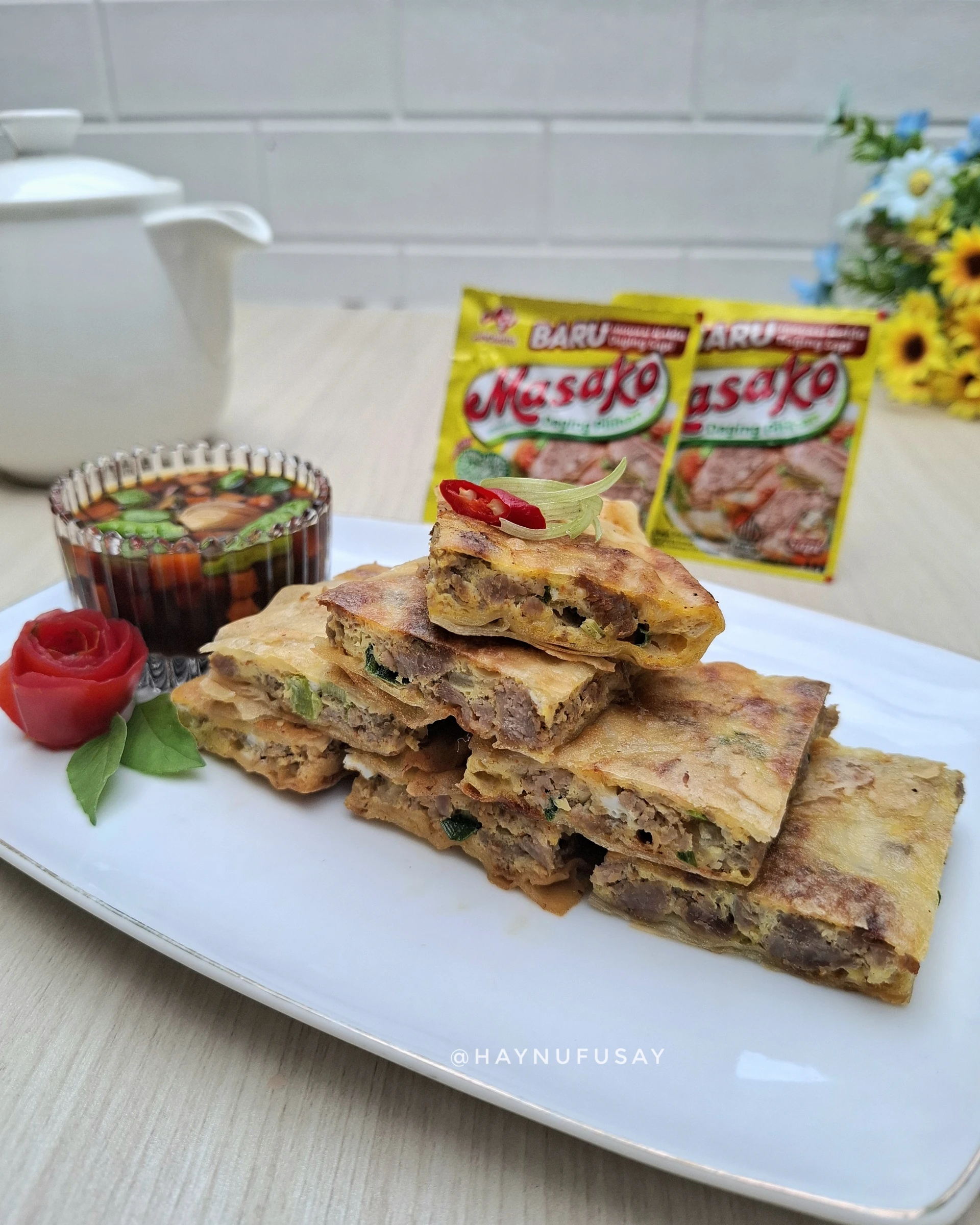 Recook Martabak Telur ala Masako®