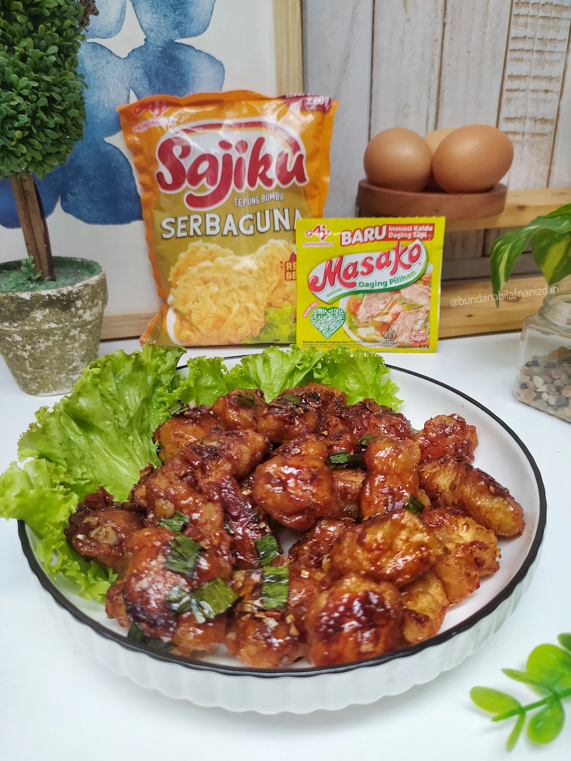 Recook Ayam Popcorn Crispy Manis ala Sajiku®