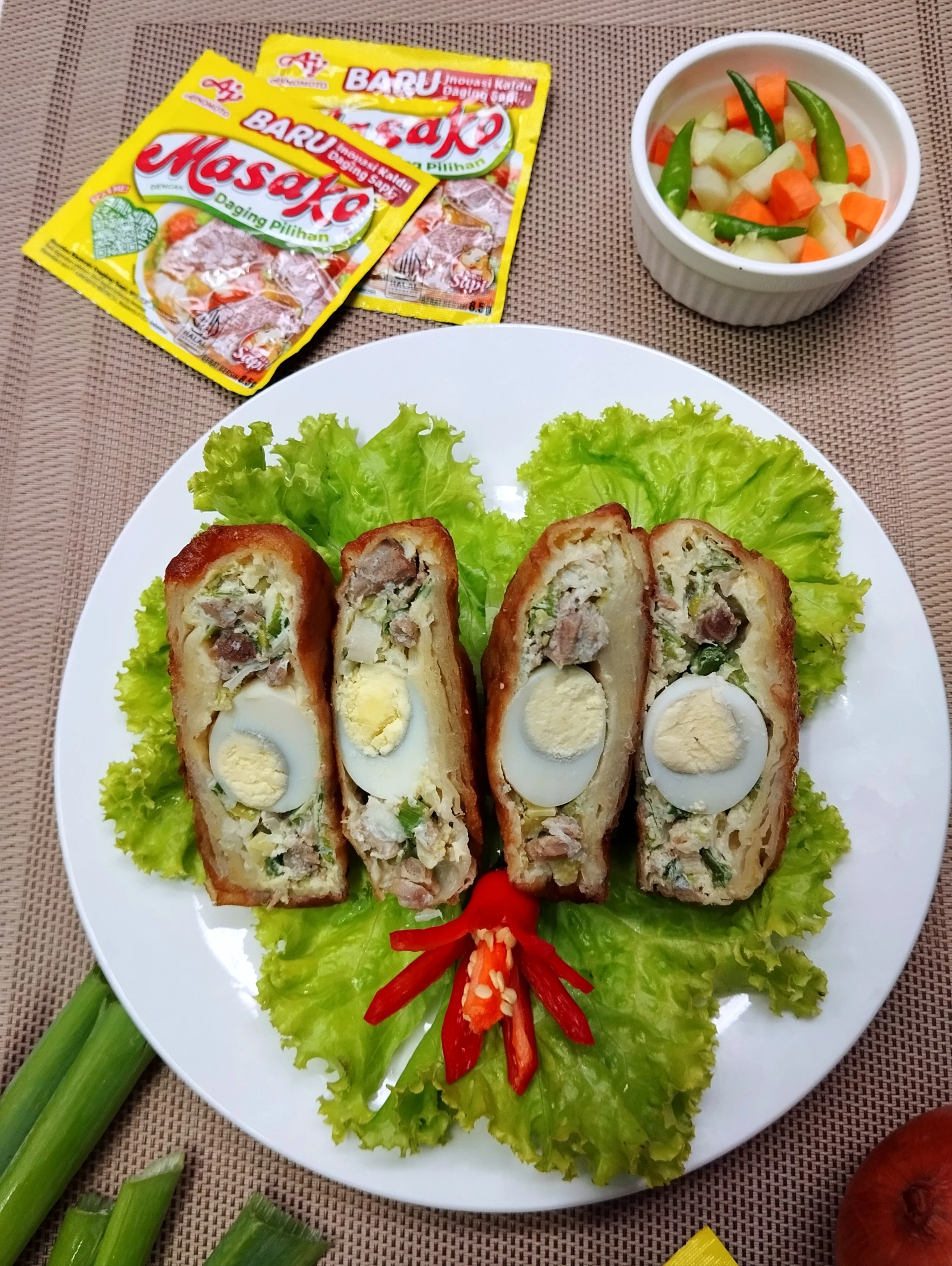 Recook Martabak Telur ala Masako