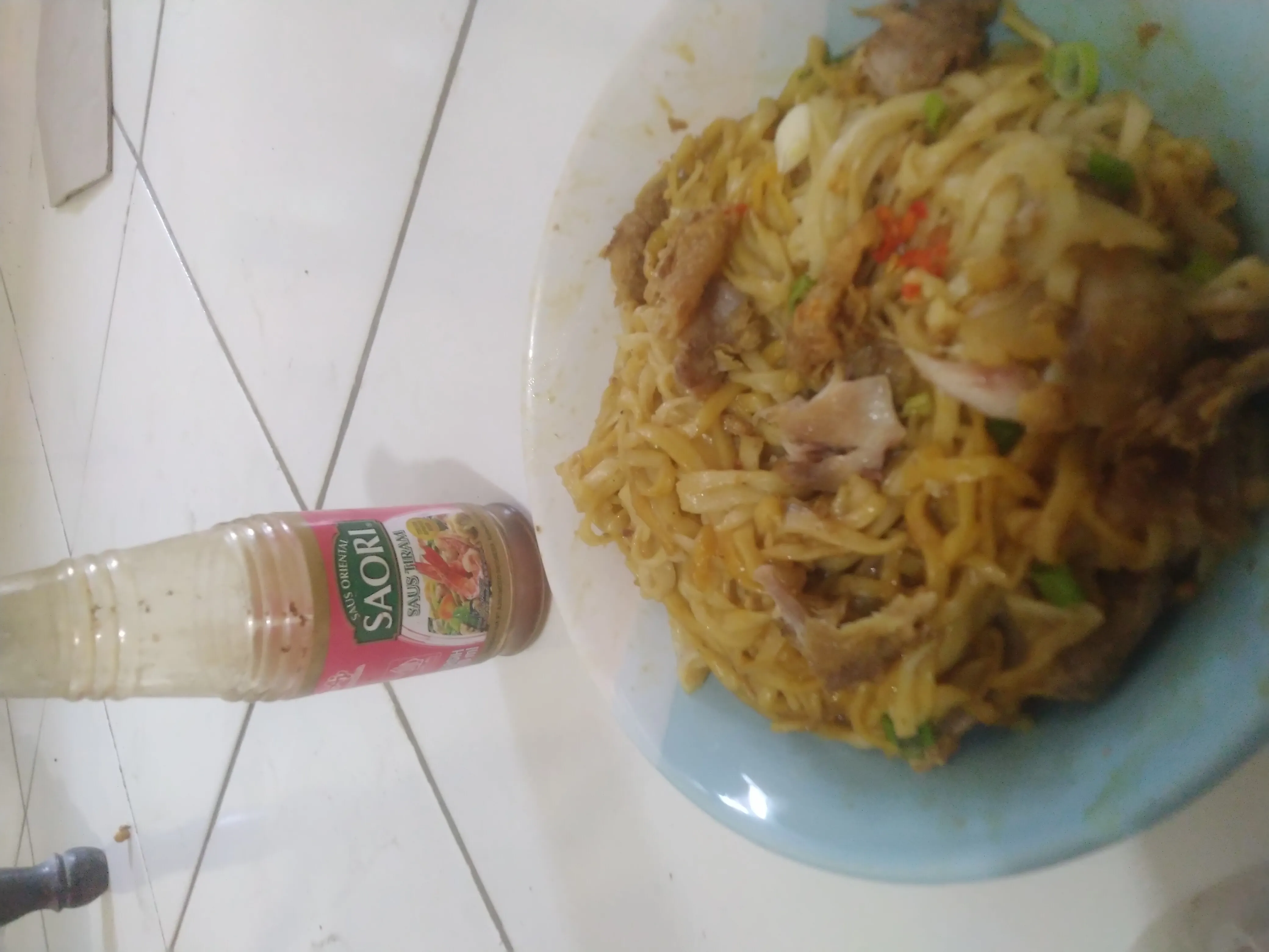 Recook Mie goreng saori