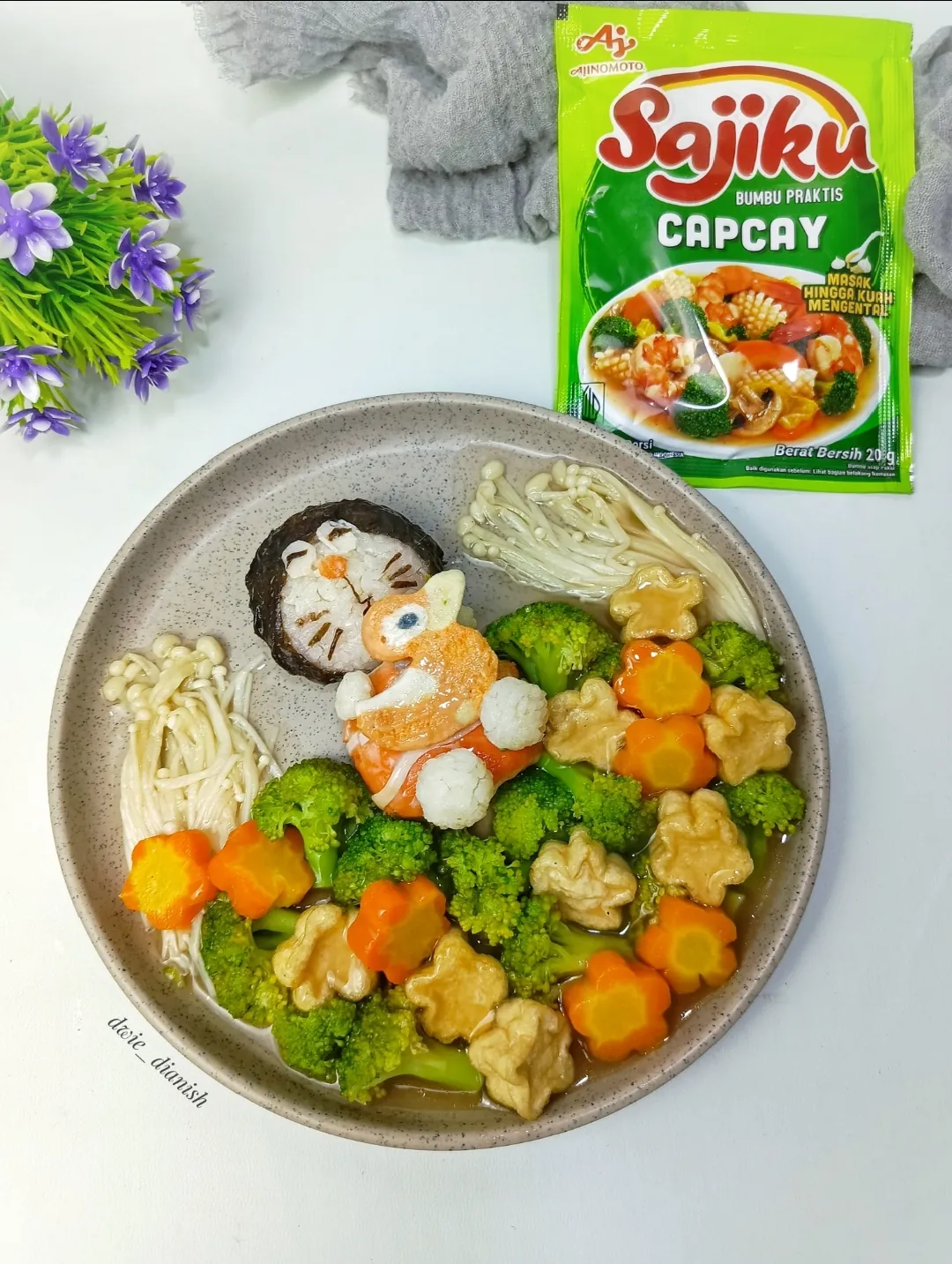 Recook Sapo Tahu Sajiku® Capcay ala Mami Abe
