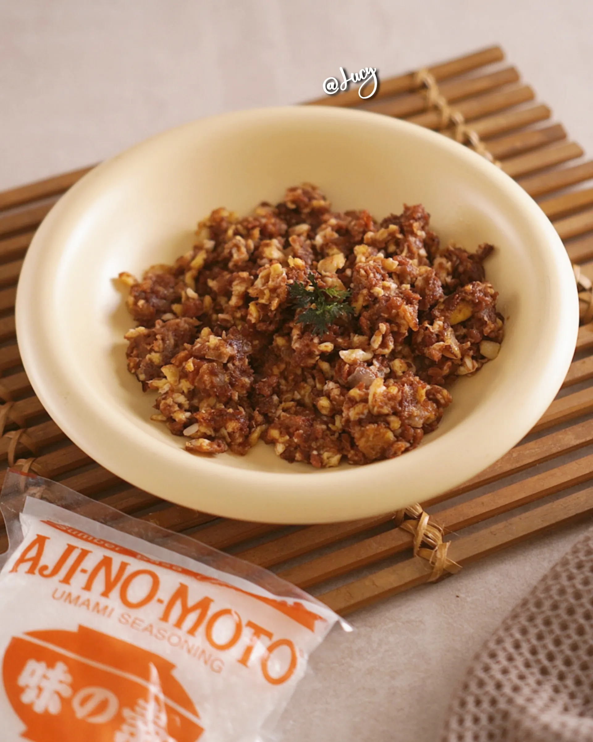 Recook Telur Kornet