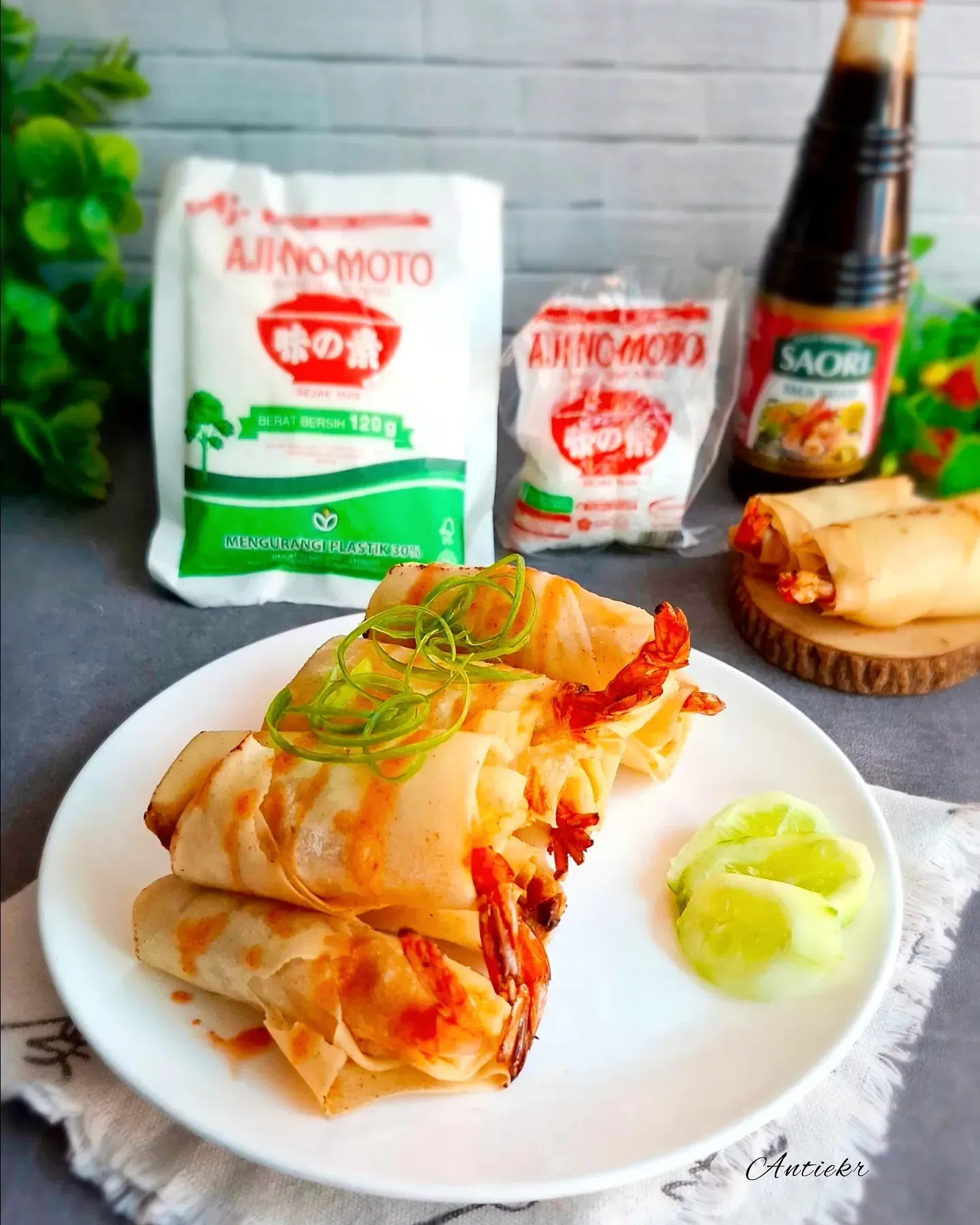 Recook Spring Roll Prawns ala Chef Jesslyn