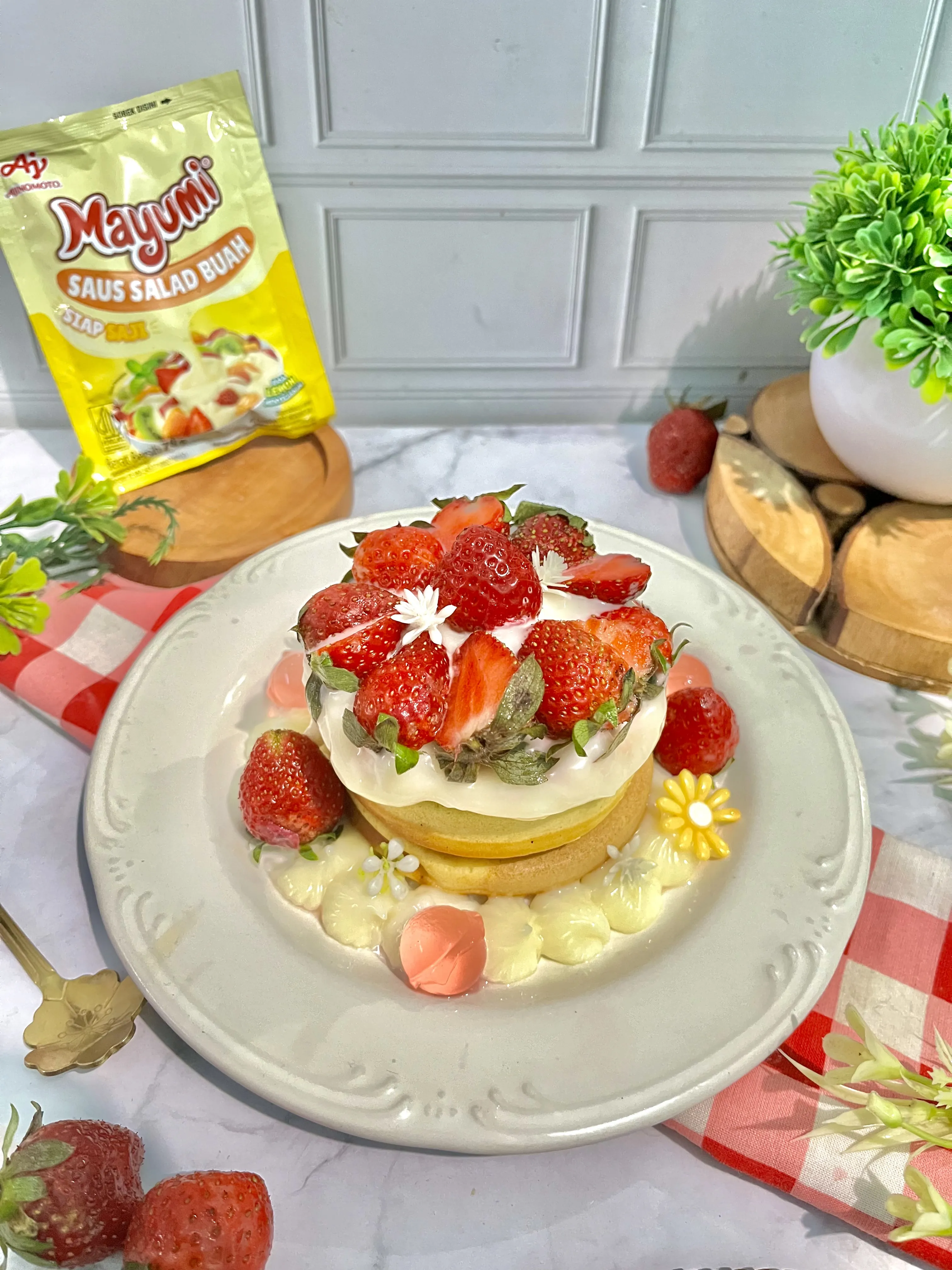 Recook Salad Buah Happy Mayumi® ala Mami Abe