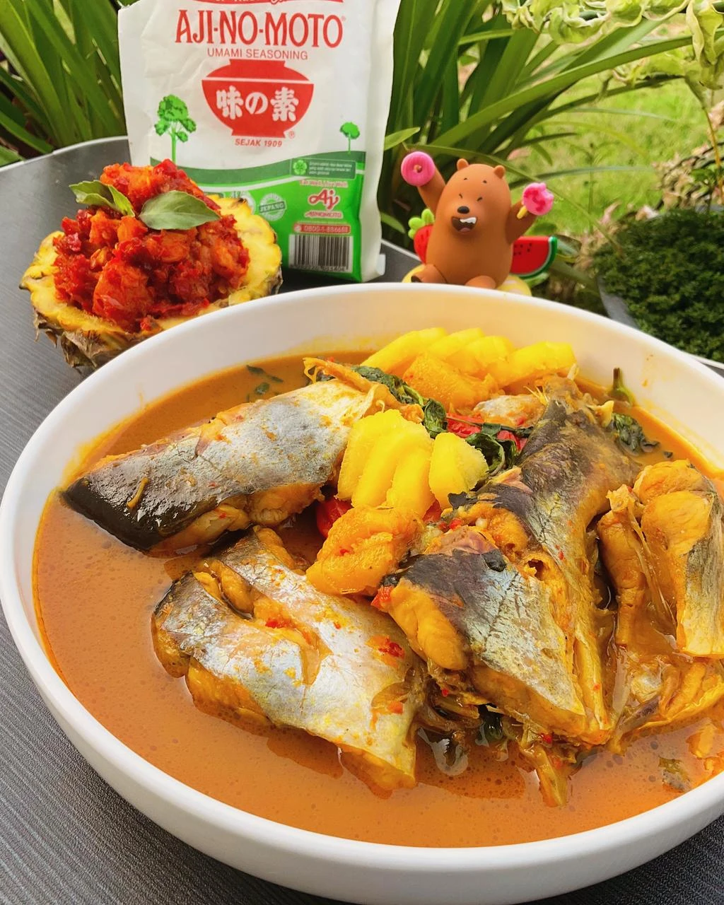 Recook Pindang Patin Sambal Nanas ala AJI-NO-MOTO®