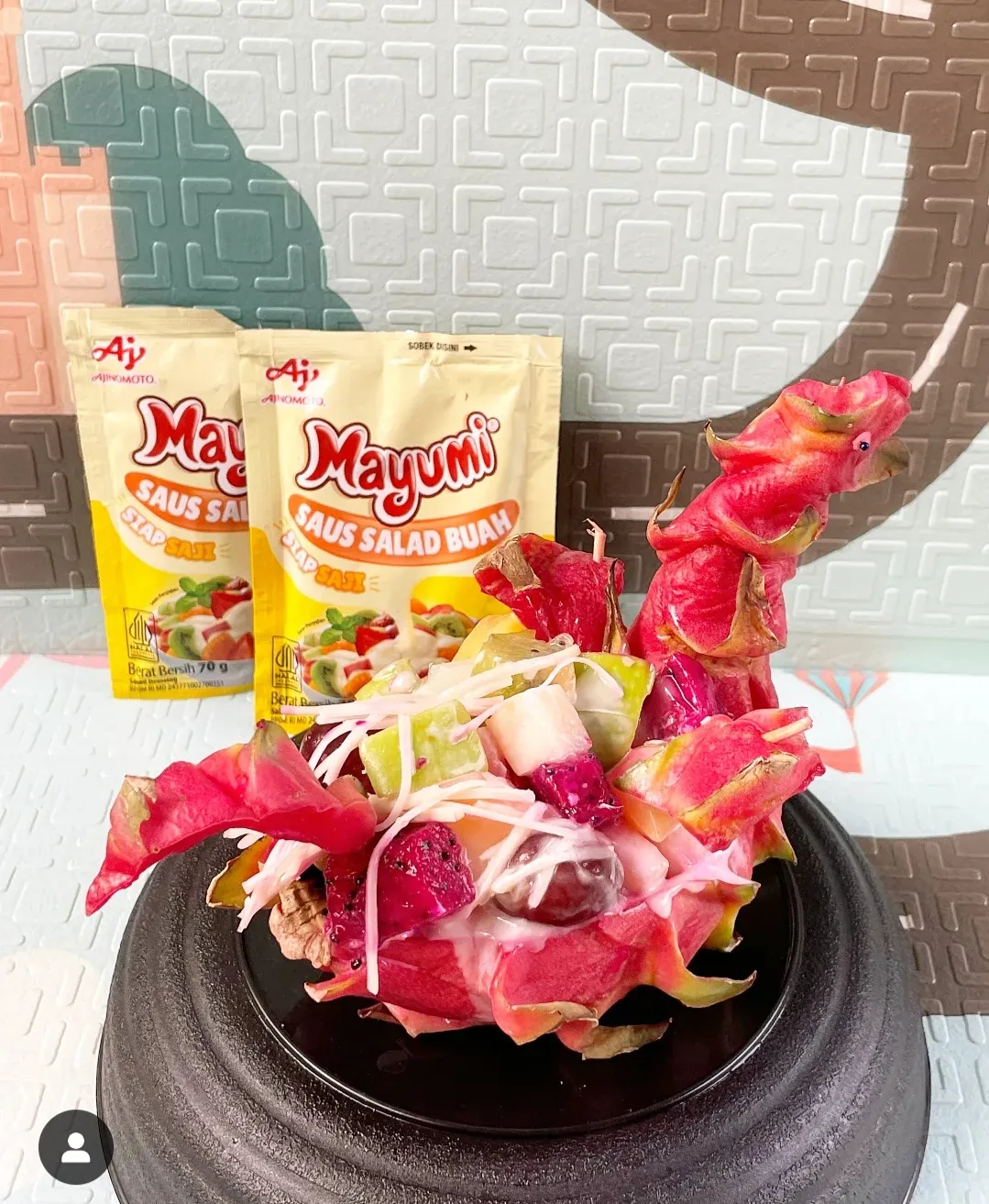 Recook Salad Buah Happy Mayumi® ala Mami Abe