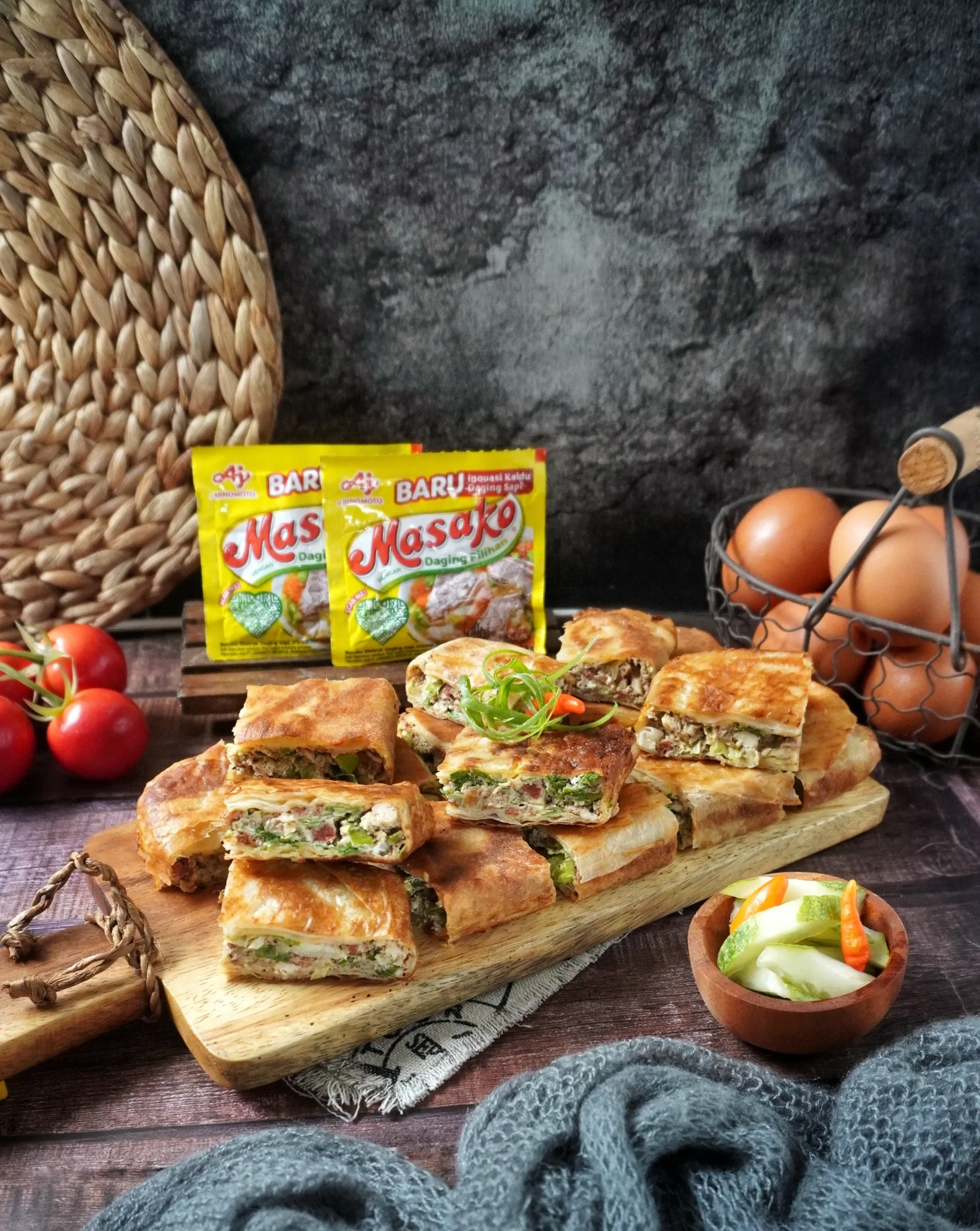 Recook Martabak Telur Ala Masako
