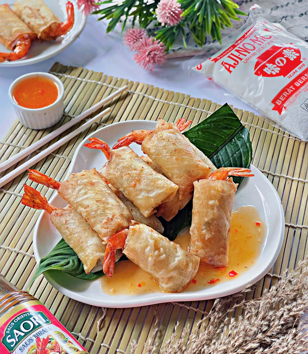 Recook Spring Rolls Prawn ala Chef Jesselyn