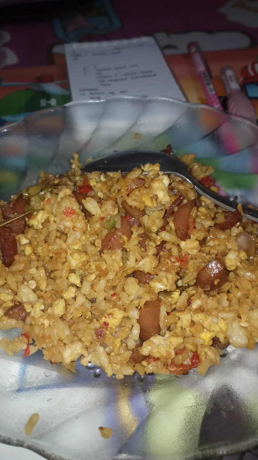Recook Nasi goreng Ayam Masako