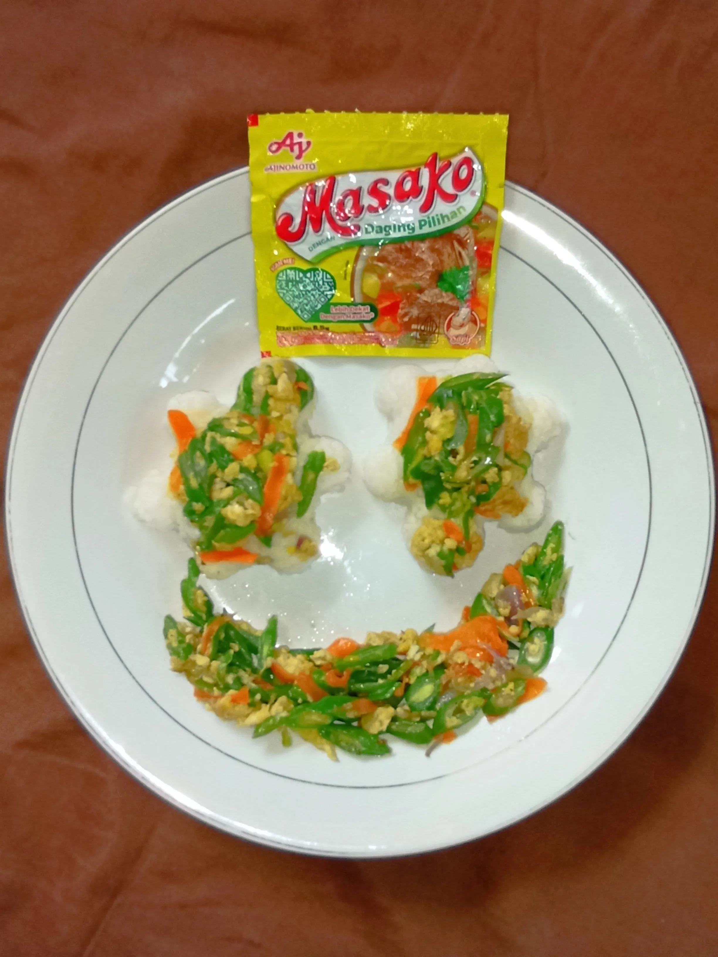 Recook Tumis Buncis Telur Saori Saos Tiram