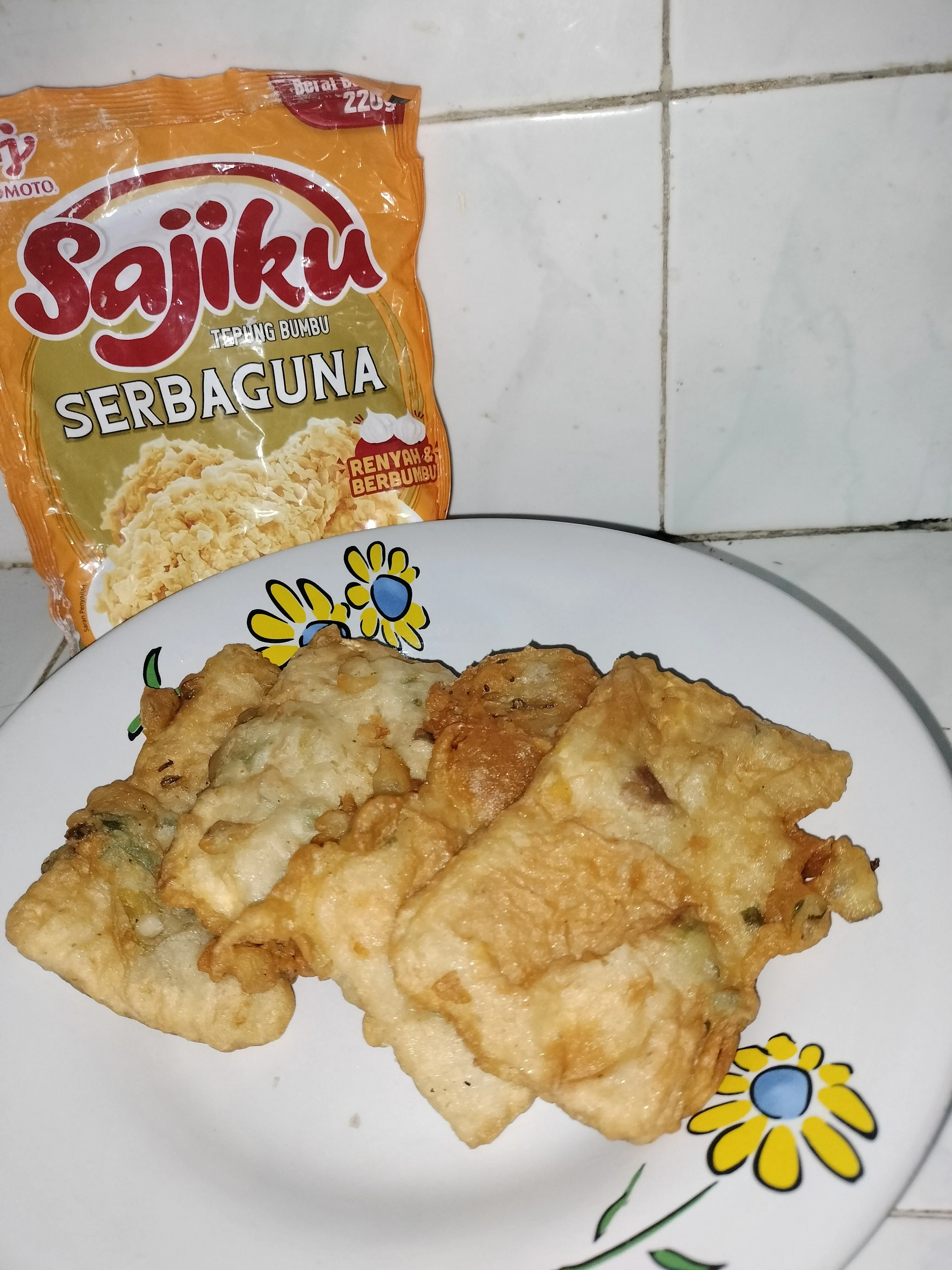 Recook tempe goreng tepung