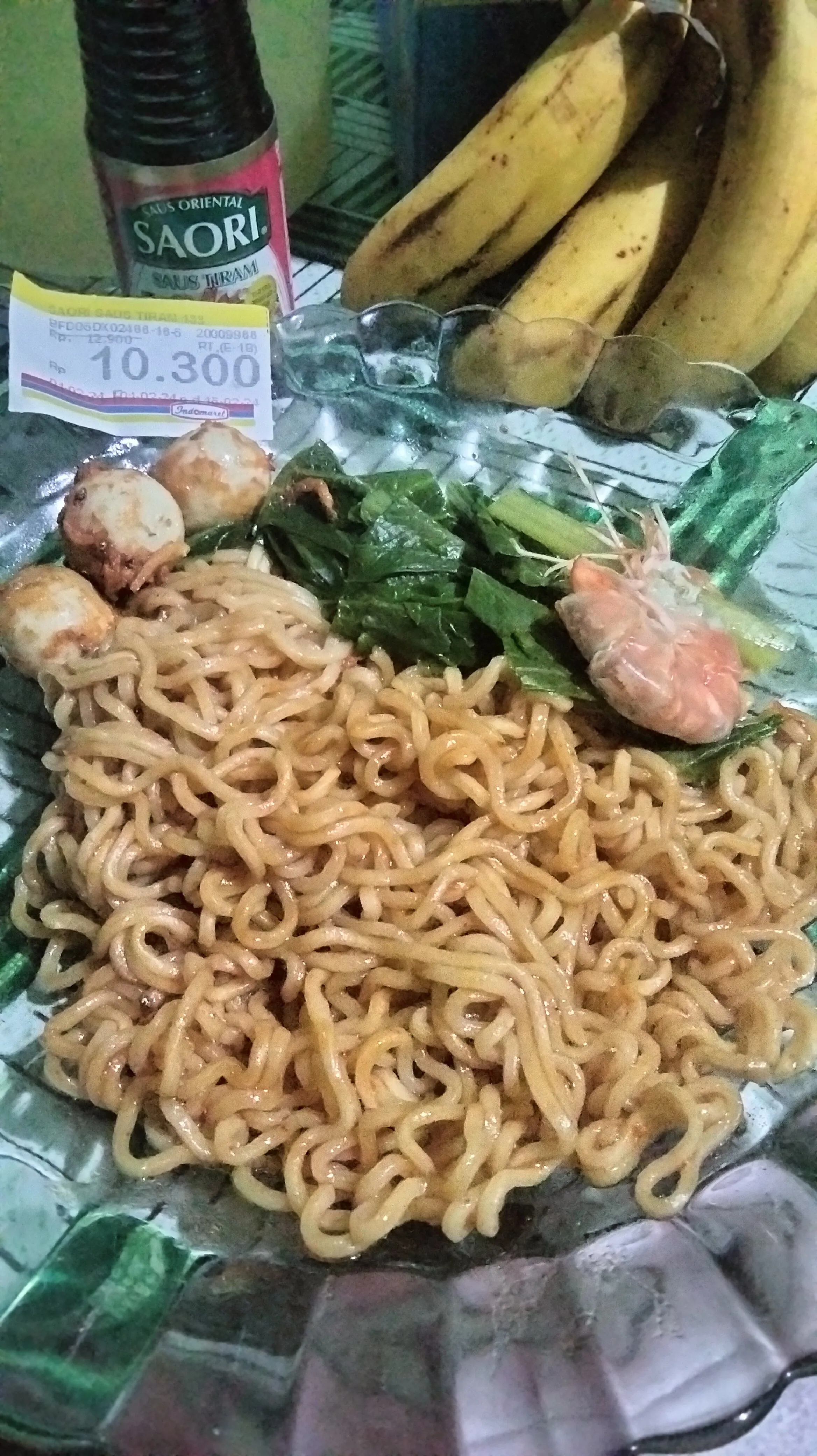 Recook Mie goreng seafood ala saori