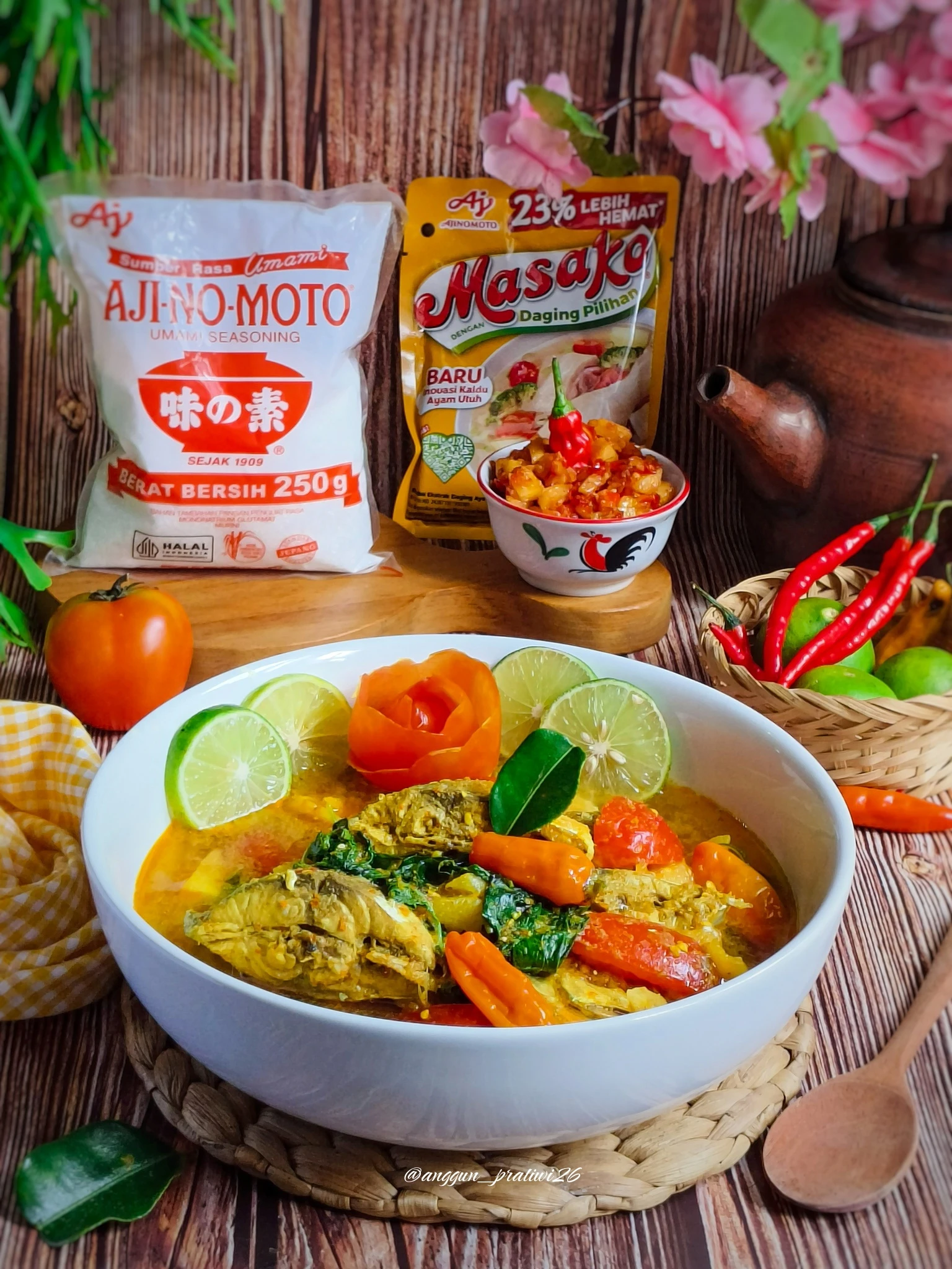 Recook Pindang Patin Sambal Nanas ala AJI-NO-MOTO®