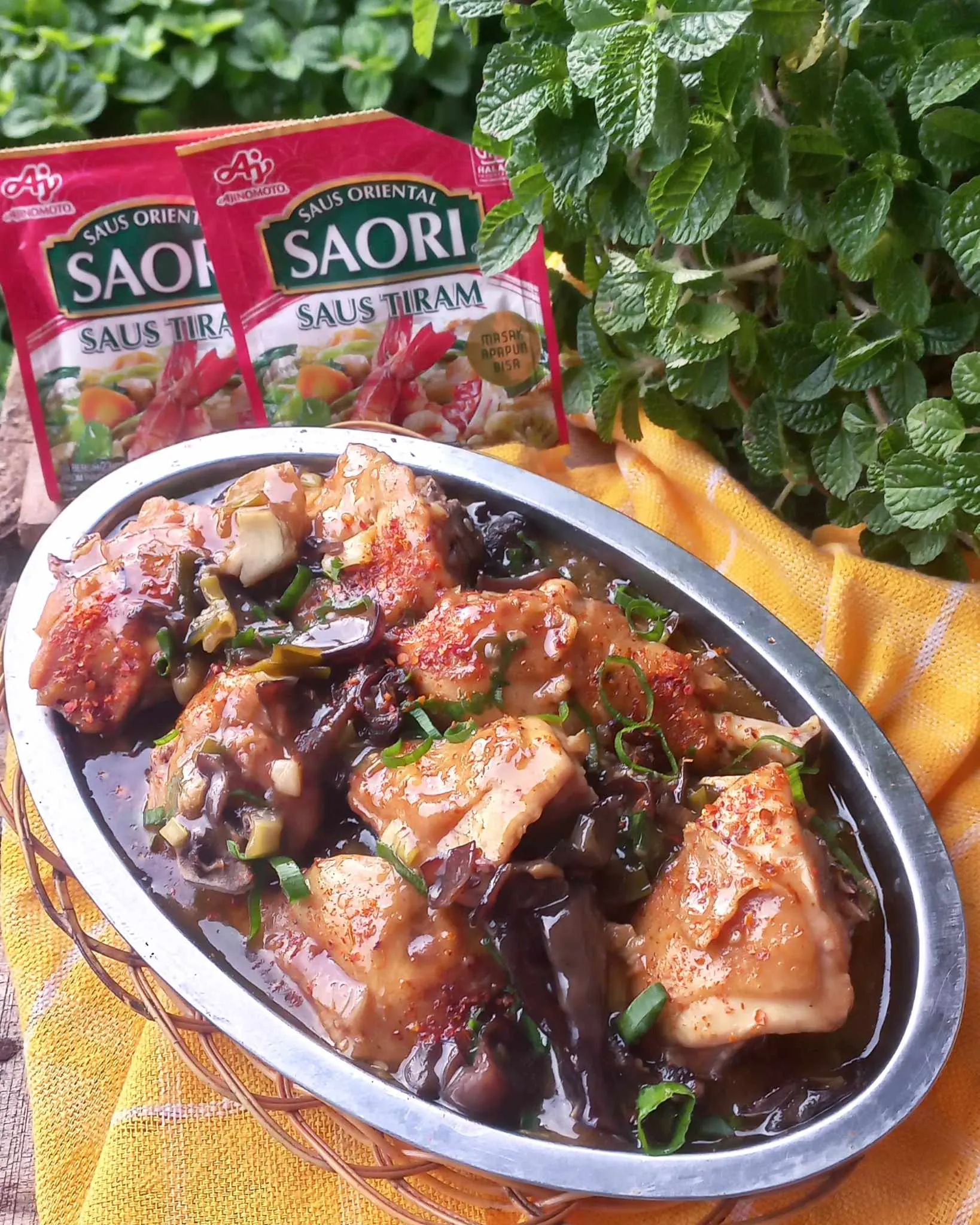 Recook Ayam Jamur Kukus ala Chef Yuda