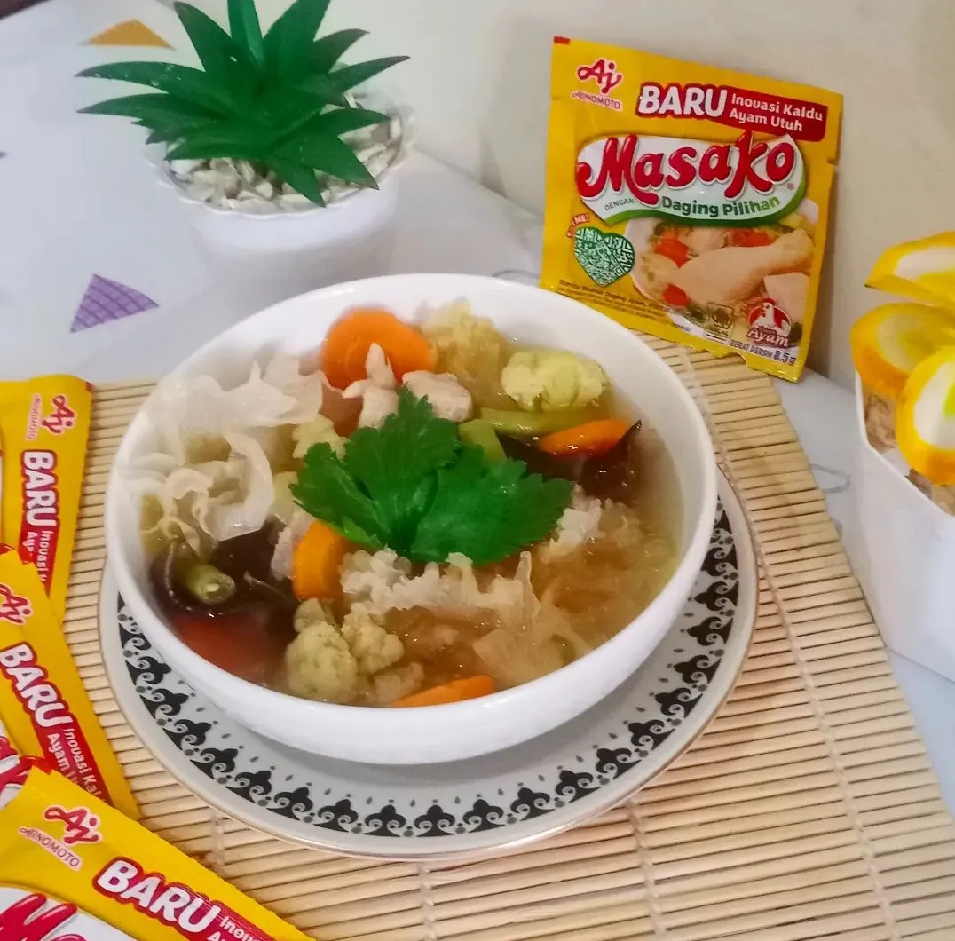 Recook Sop Jamur Salju