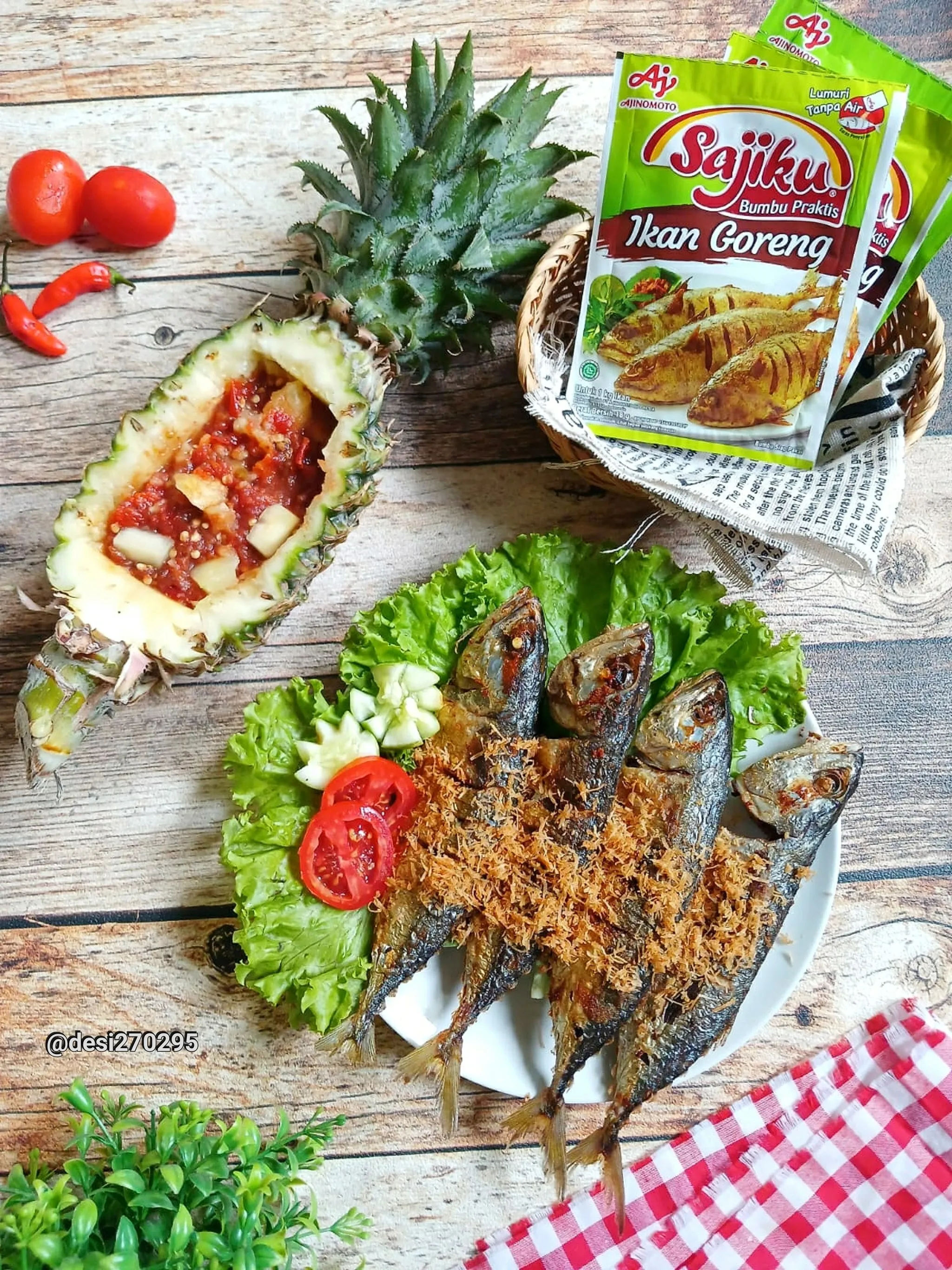 Recook Ikan Goreng Sambal Nanas