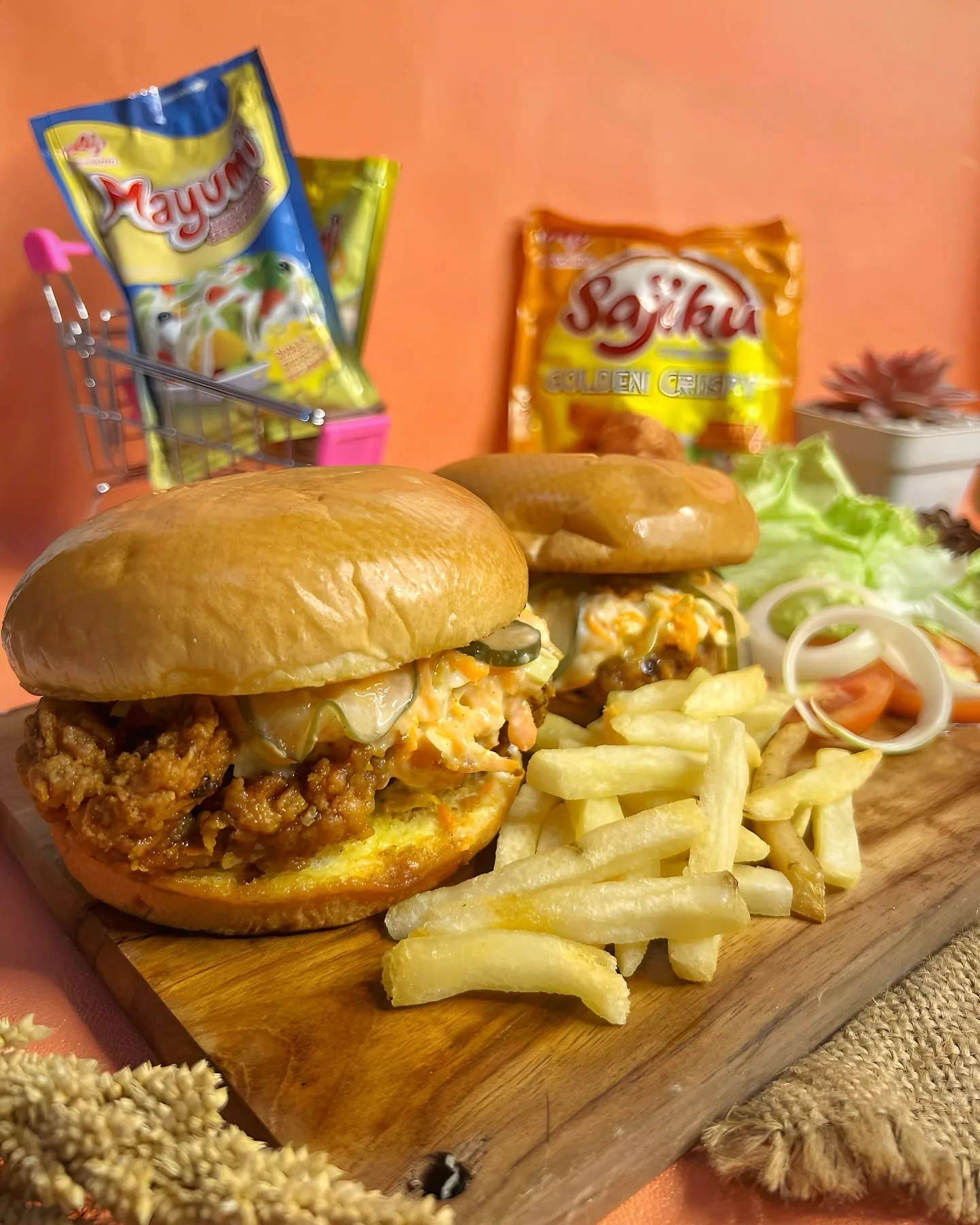 Recook Nashville Chicken Burger ala Chef Jerry
