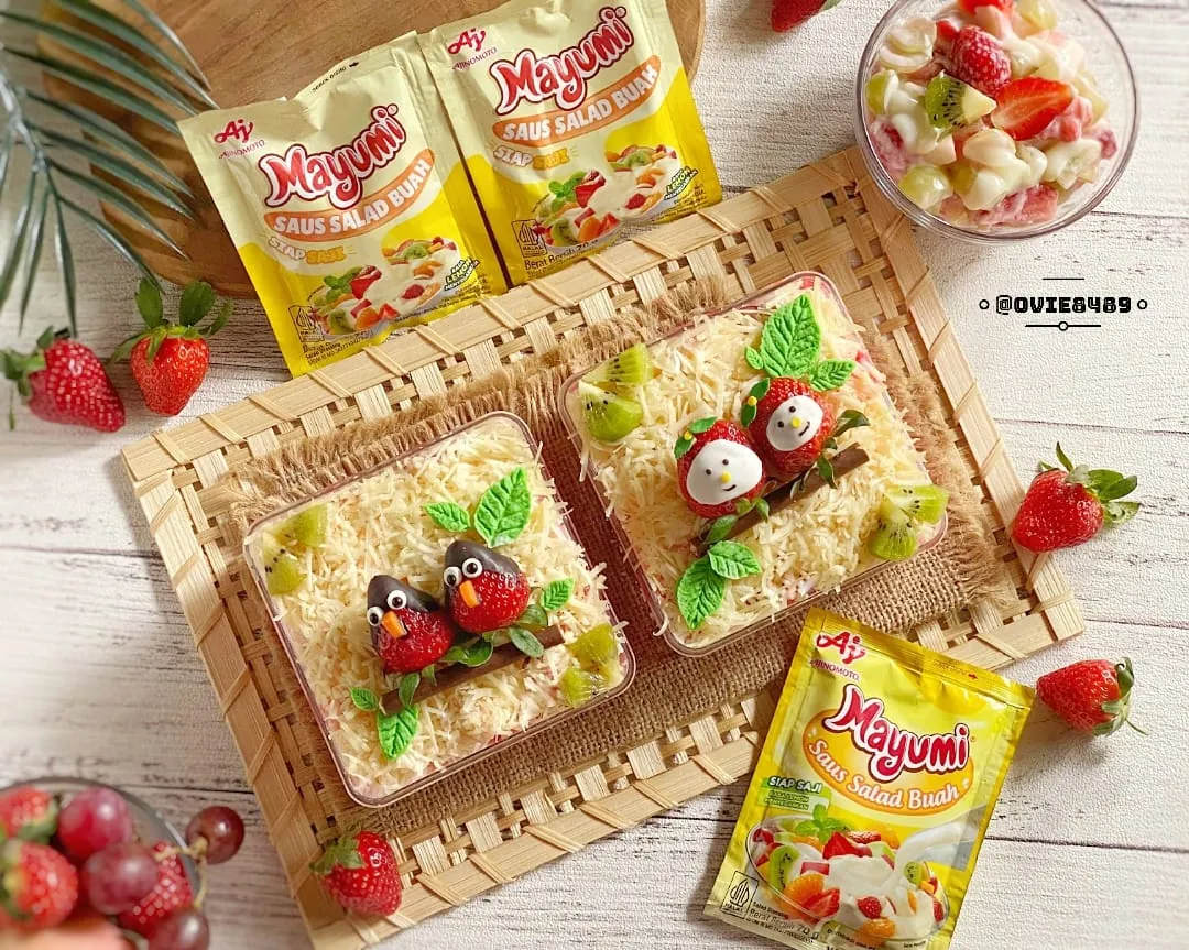 Recook Salad Buah Happy Mayumi® ala Mami Abe