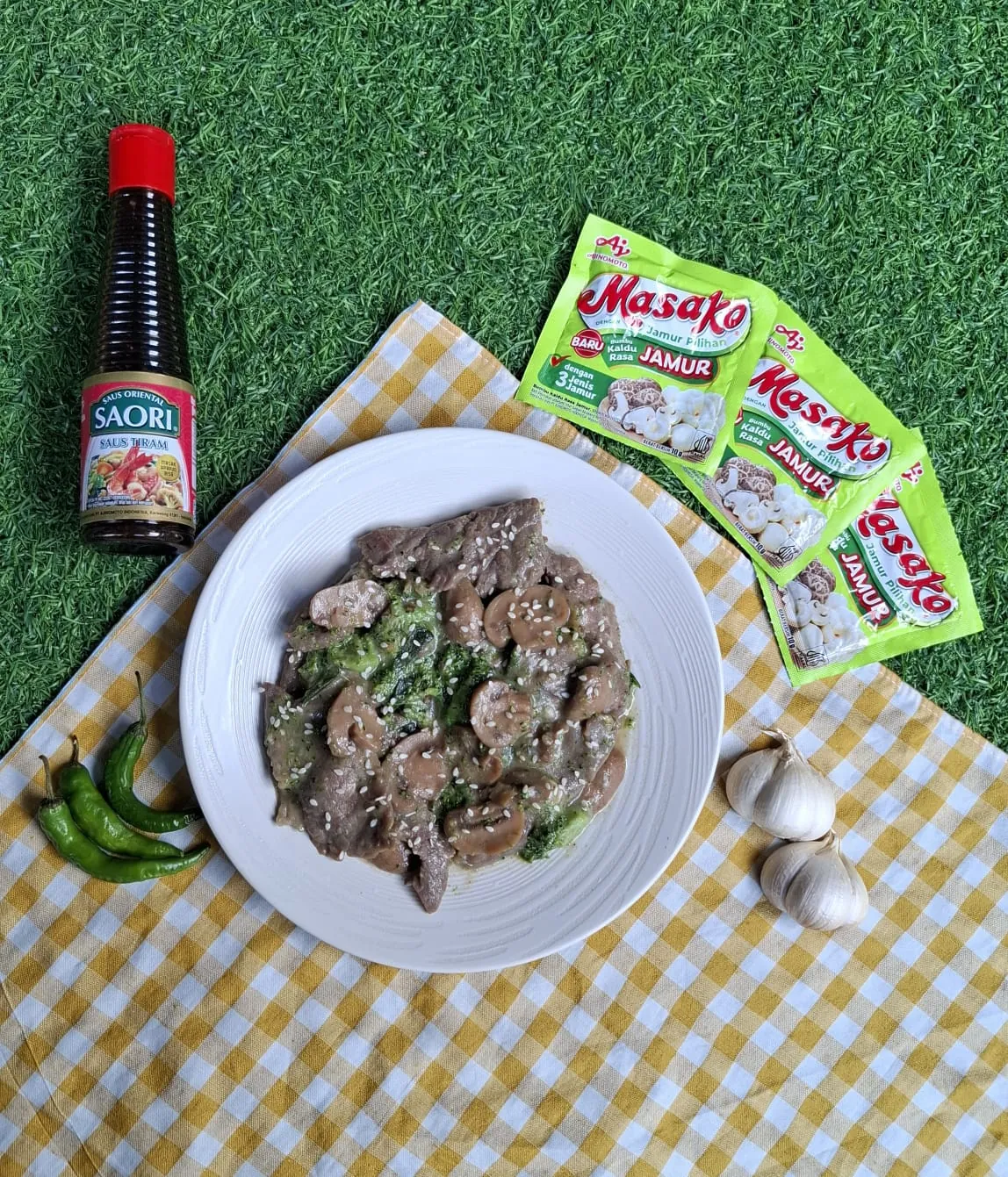 Recook Tumis Daging Cah Brokoli Ala Mami Shireen