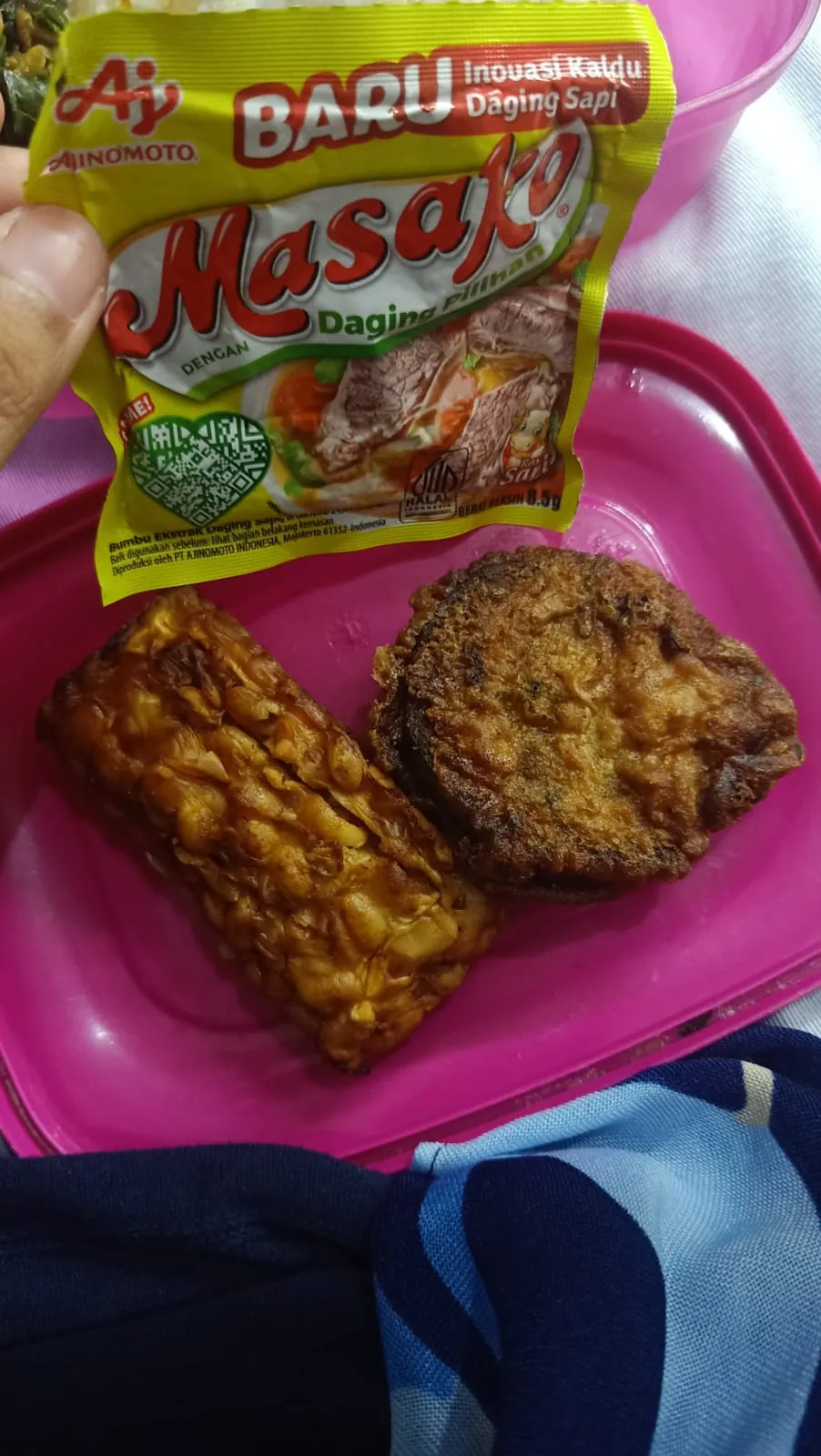 Recook tempe goreng tepung