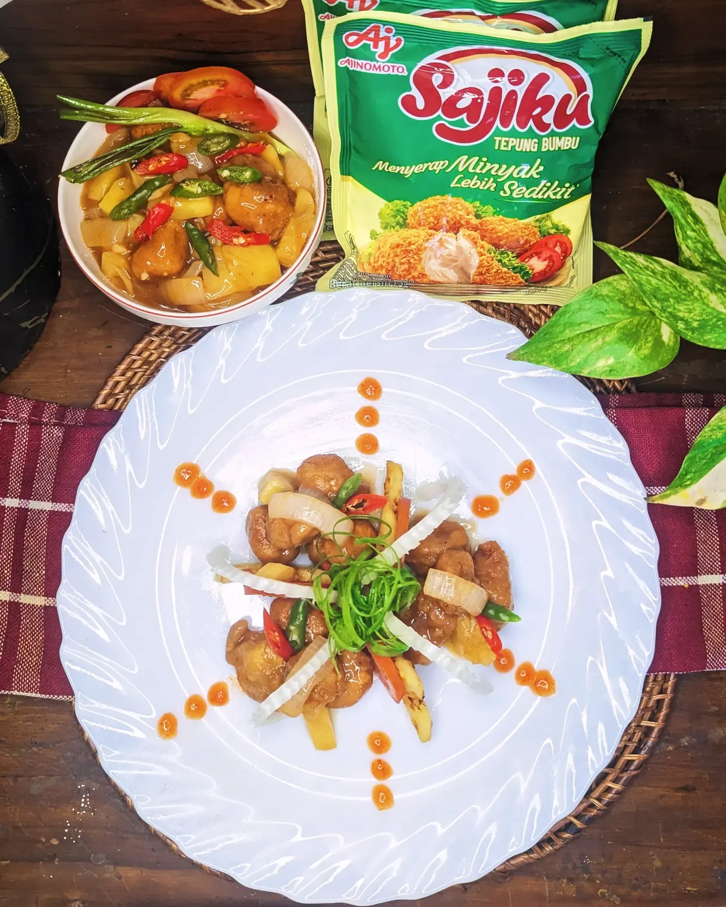 Recook Ayam Crispy Saus Asam Manis (Recook)